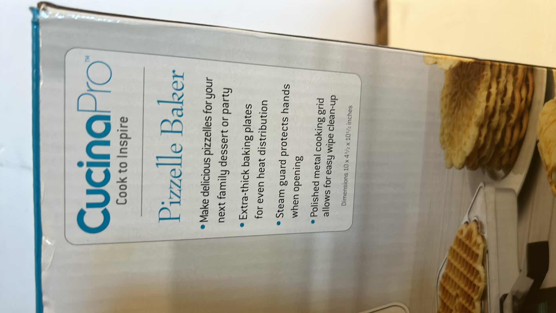 Photo 1 of CUCINA PRO PIZZELLE BAKER.