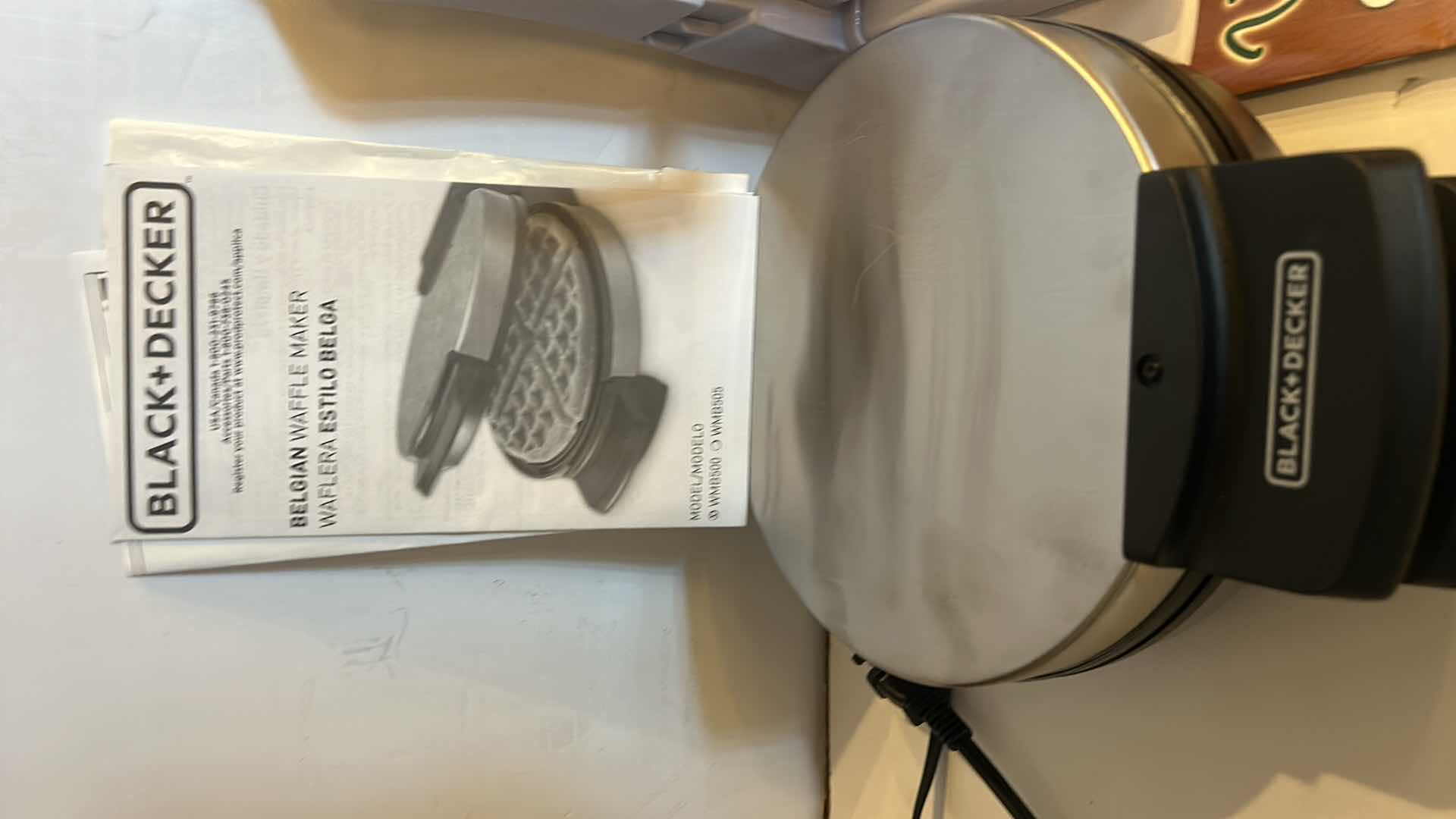 Photo 1 of BLACK & DECKER, BELGIUM WAFFLE MAKER, AND VEGETTIPRO.