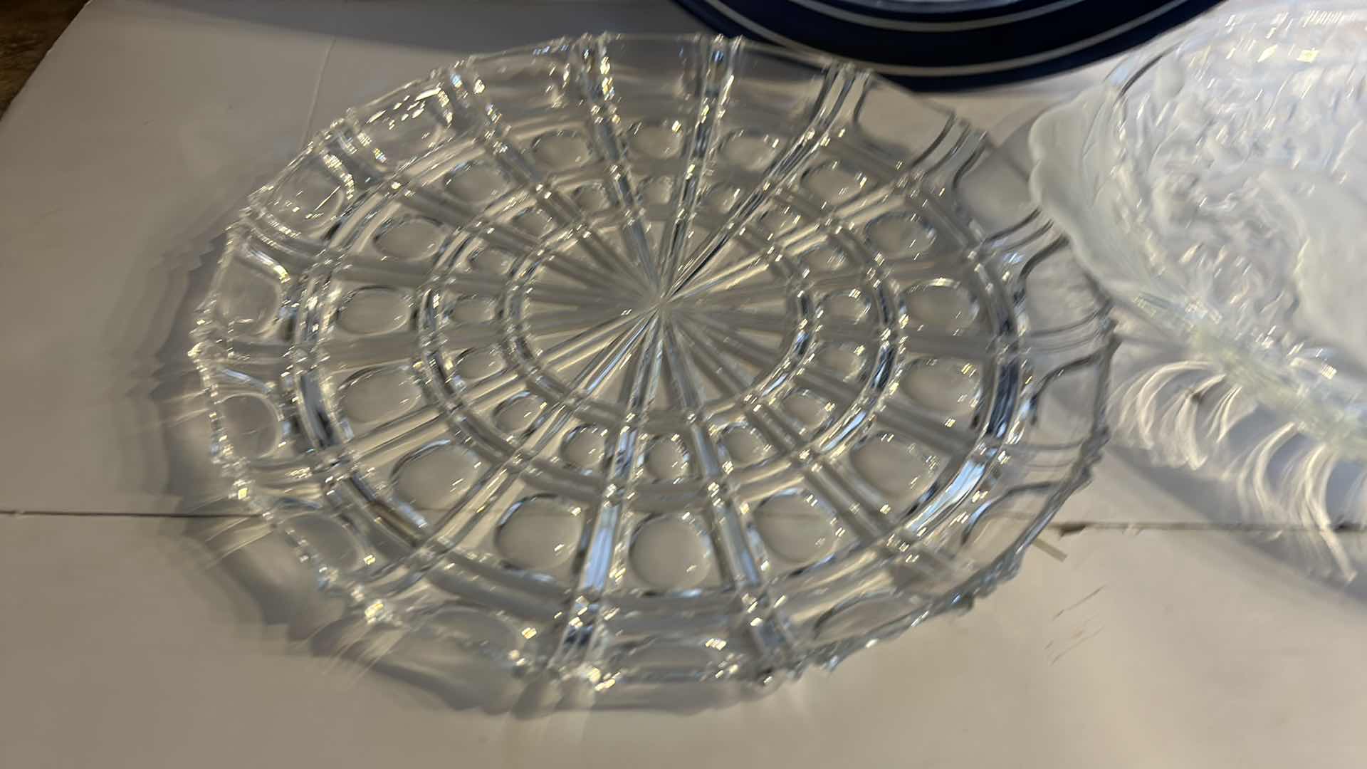 Photo 1 of 3 PLATTERS INCLUDING HANDPAINTED DANSK