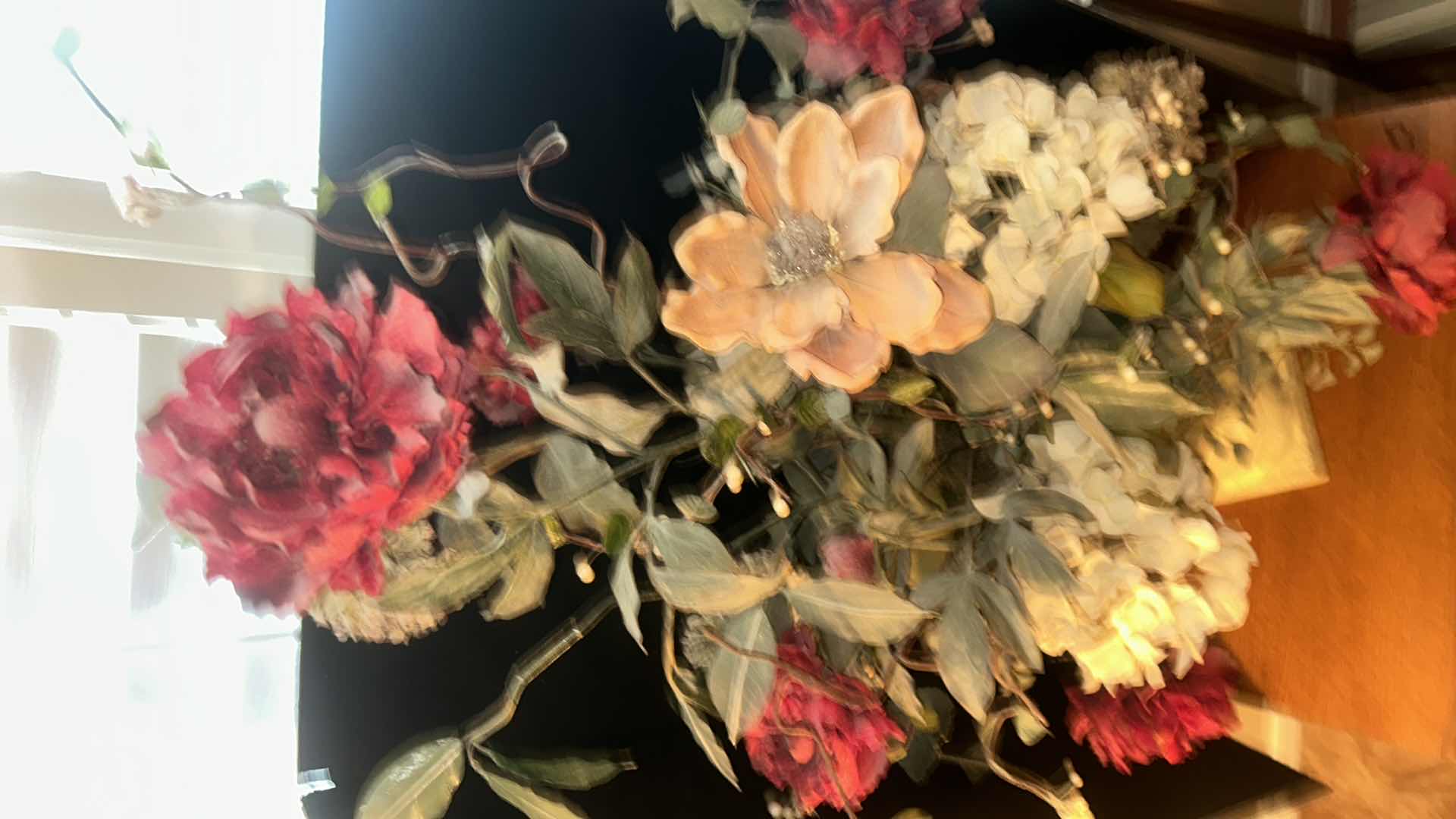 Photo 1 of FAUX FLORAL CENTERPIECE H44”