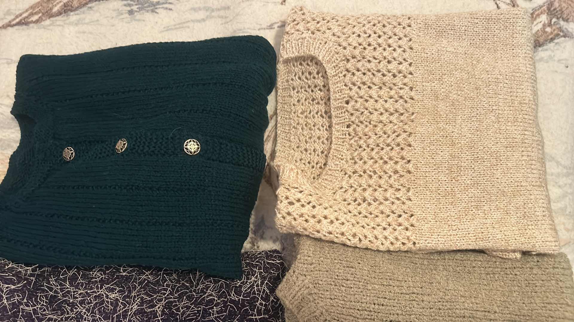 Photo 1 of 4 HAND CROCHET/ HAND KNIT WOMENS SWEATERS