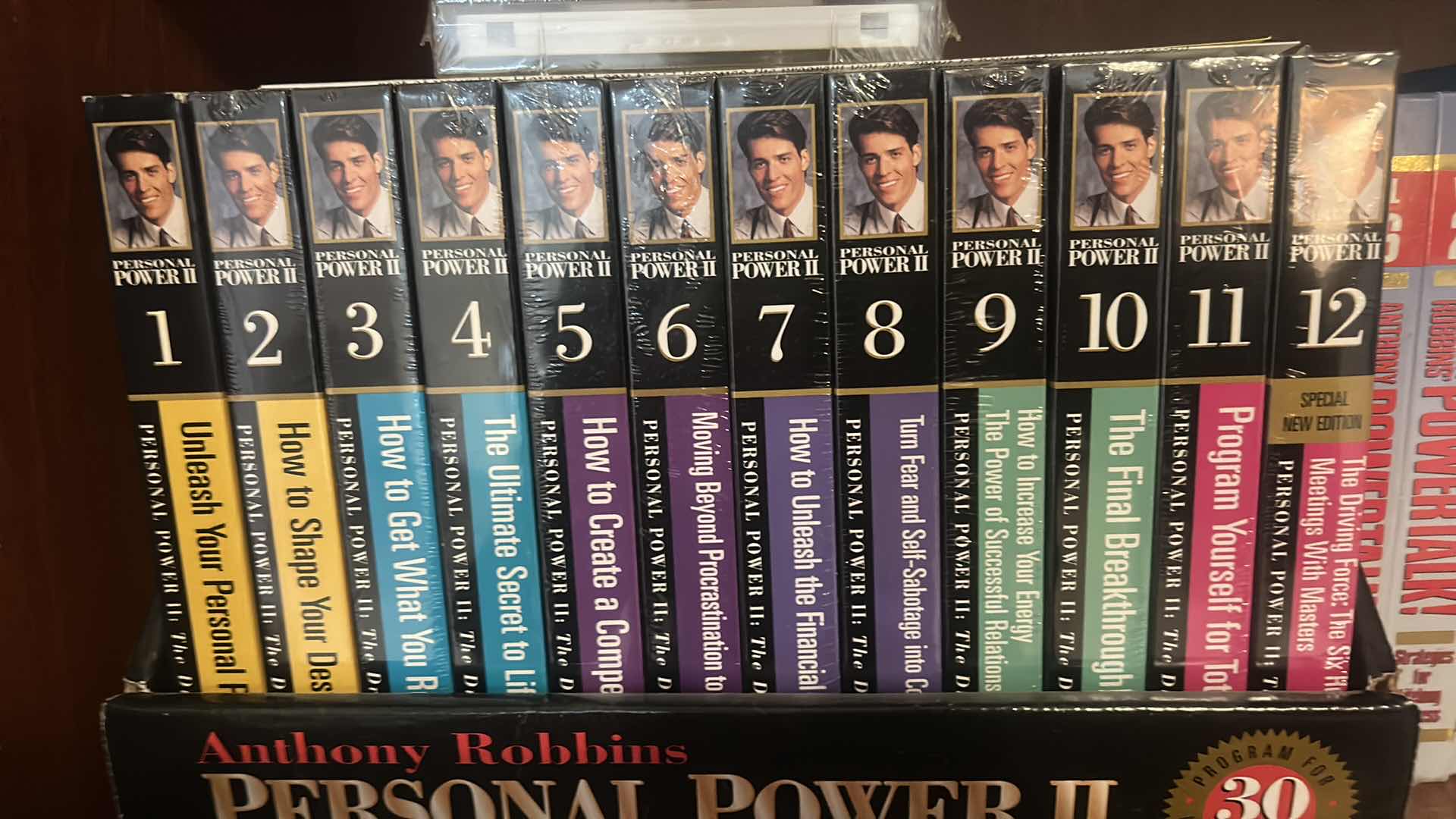 Photo 1 of ANTHONY ROBBINS PERSONAL POWER VHS TAPES