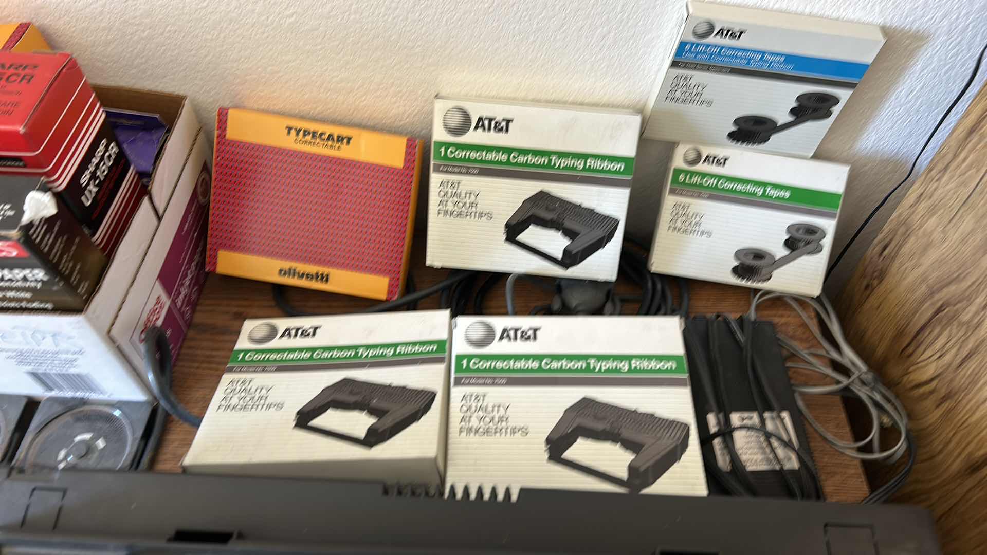 Photo 1 of AT&T ELECTRIC TYPEWRITER, RIBBONS AND MORE