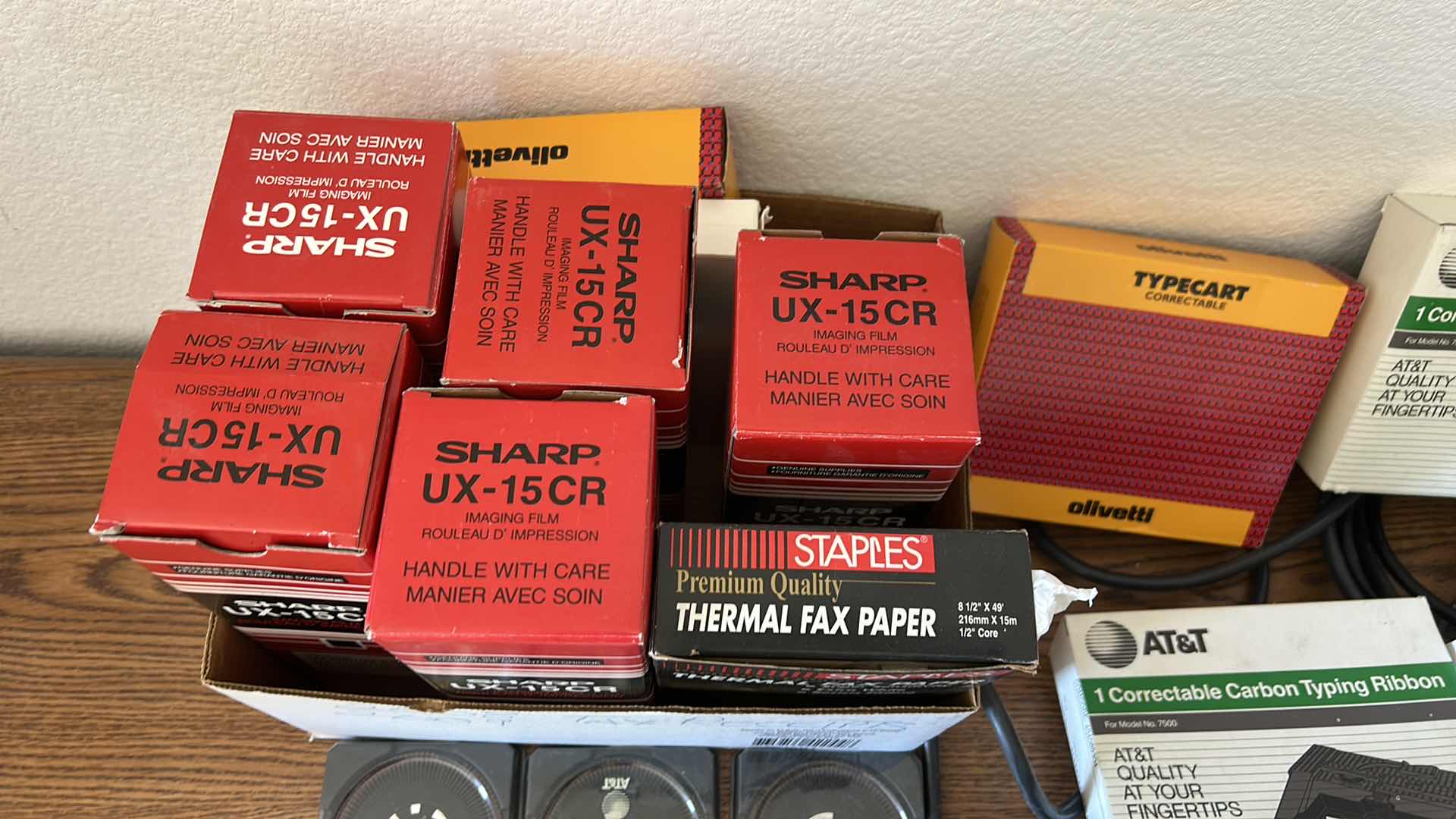 Photo 1 of AT&T ELECTRIC TYPEWRITER, RIBBONS AND MORE