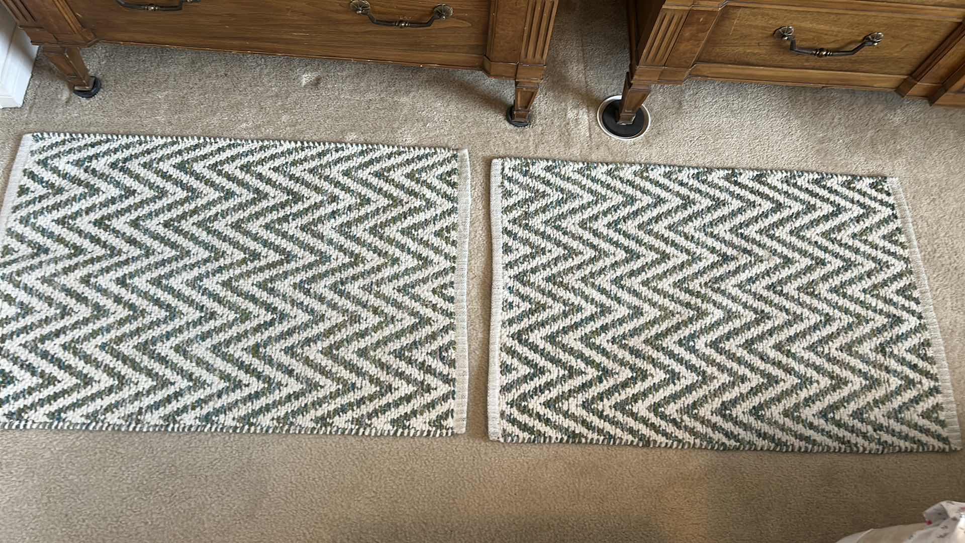 Photo 1 of 2 HANDCRAFTED COTTON WEAVES ACCENT RUGS 3 ‘ x 2‘