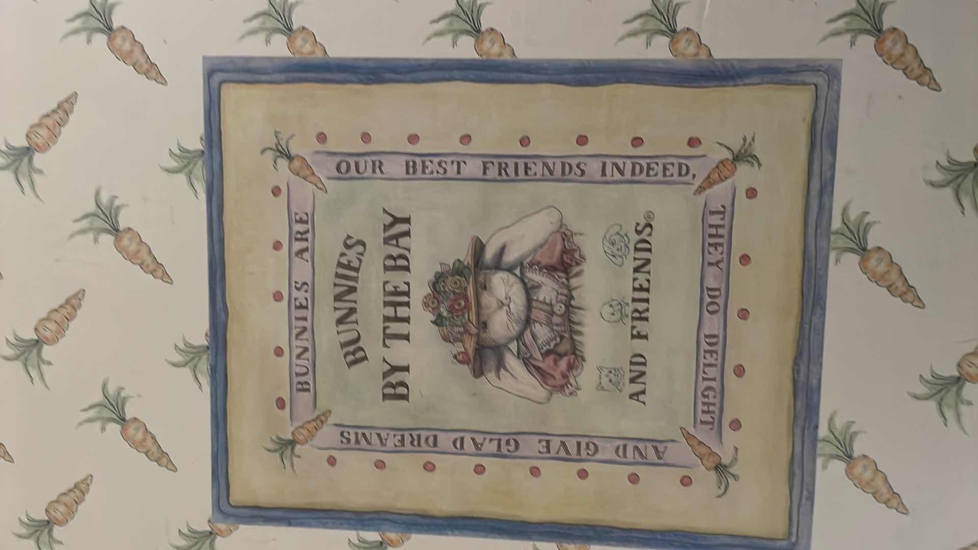 Photo 1 of BUNNIES BY THE BAY PEARLY EARLY AND BABY GIRLY BUNNY WITH STAND  21 COA 178/600