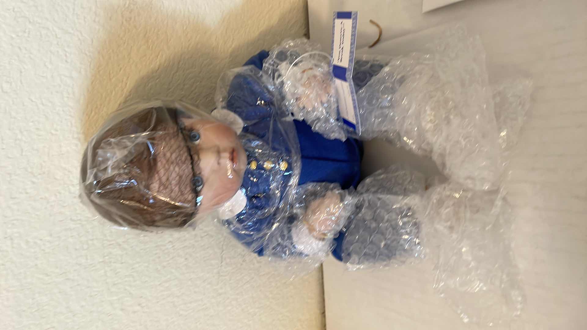 Photo 5 of ASHTON DRAKE GALLERIES MCMEMORIES “YOU DESERVE A BREAK TODAY PORCELAIN DOLL 12”COA NEW UNSEALED