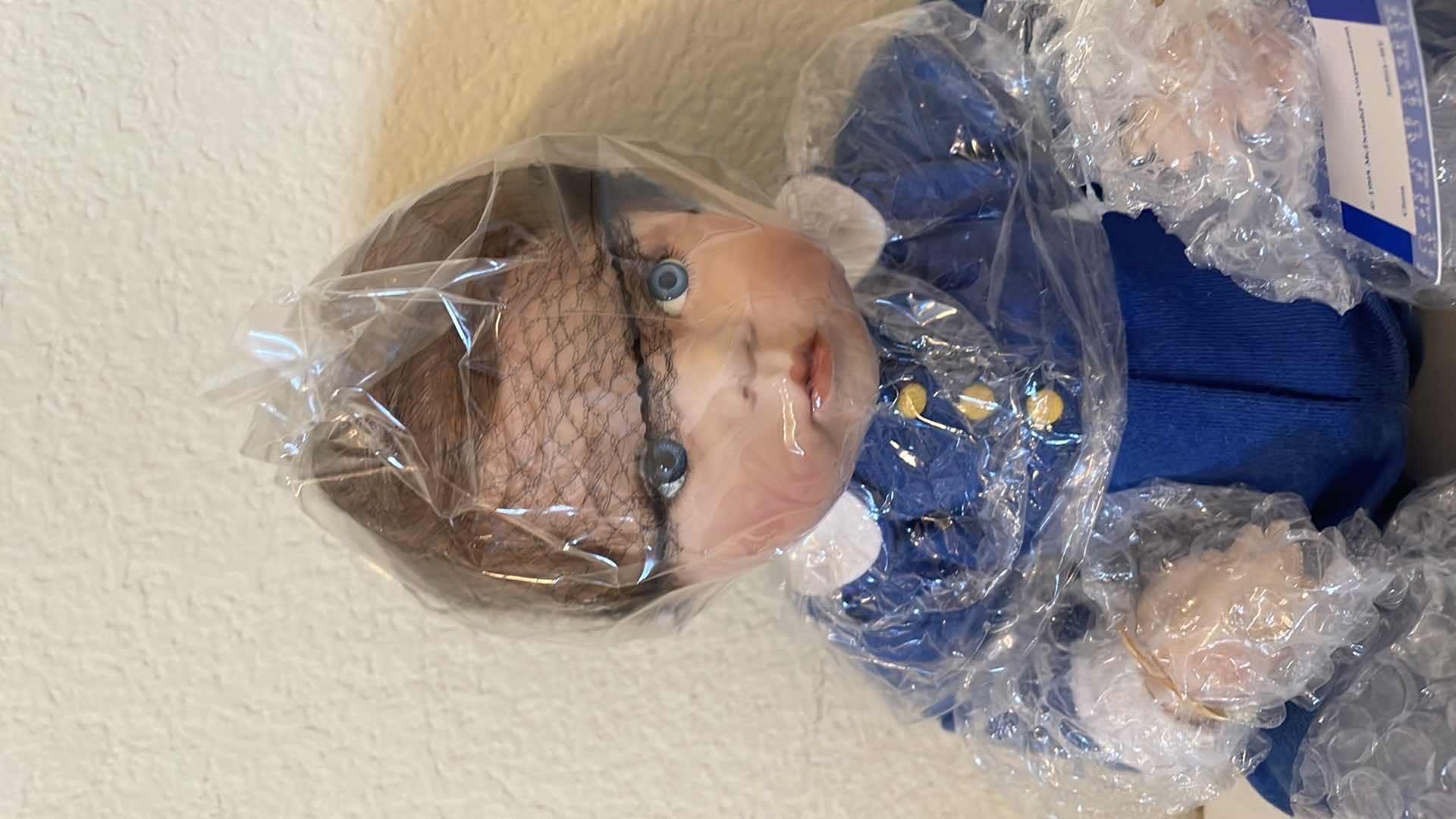 Photo 1 of ASHTON DRAKE GALLERIES MCMEMORIES “YOU DESERVE A BREAK TODAY PORCELAIN DOLL 12”COA NEW UNSEALED