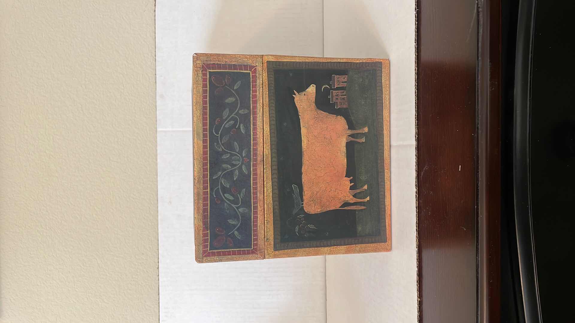 Photo 1 of BOBS BOXES PRIMITIVE FARMLAND ARTWORK BY ALLEN STOUFFER NESTING BOXES 9”xH9”