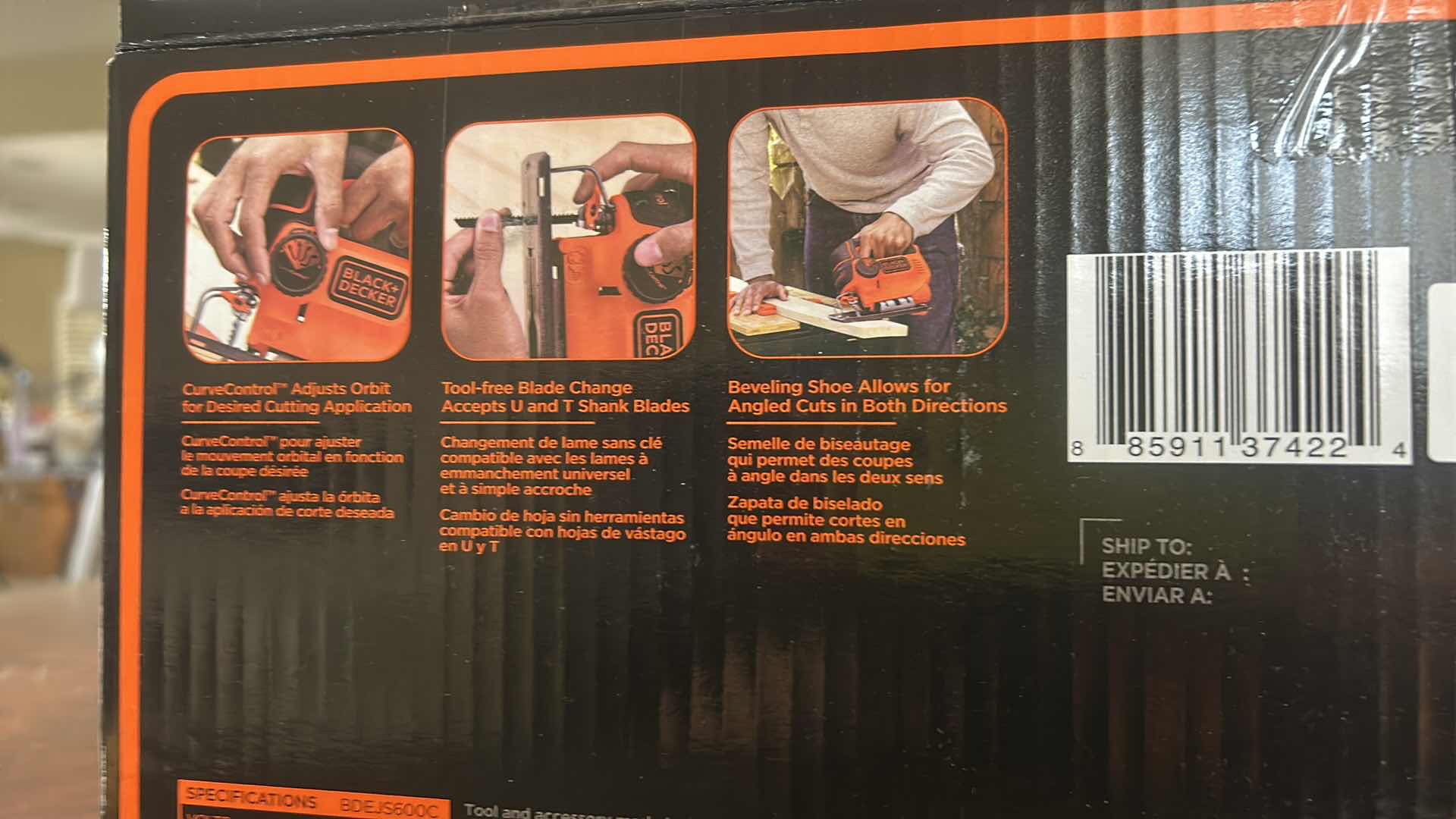 Photo 1 of BLACK & DECKER 5.0 AMP JIGSAW