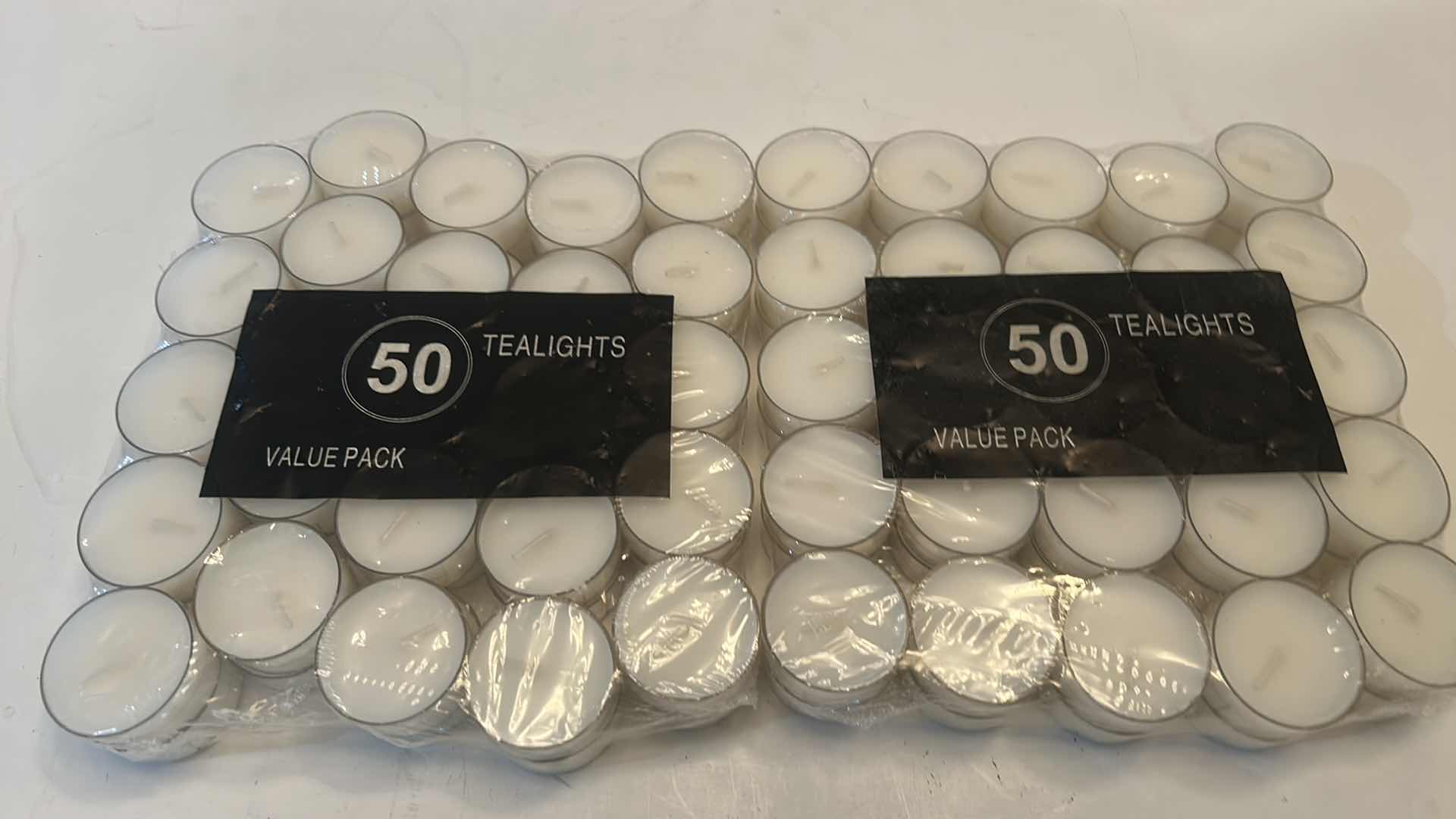 Photo 1 of 150 NEW TEALIGHT CANDLES