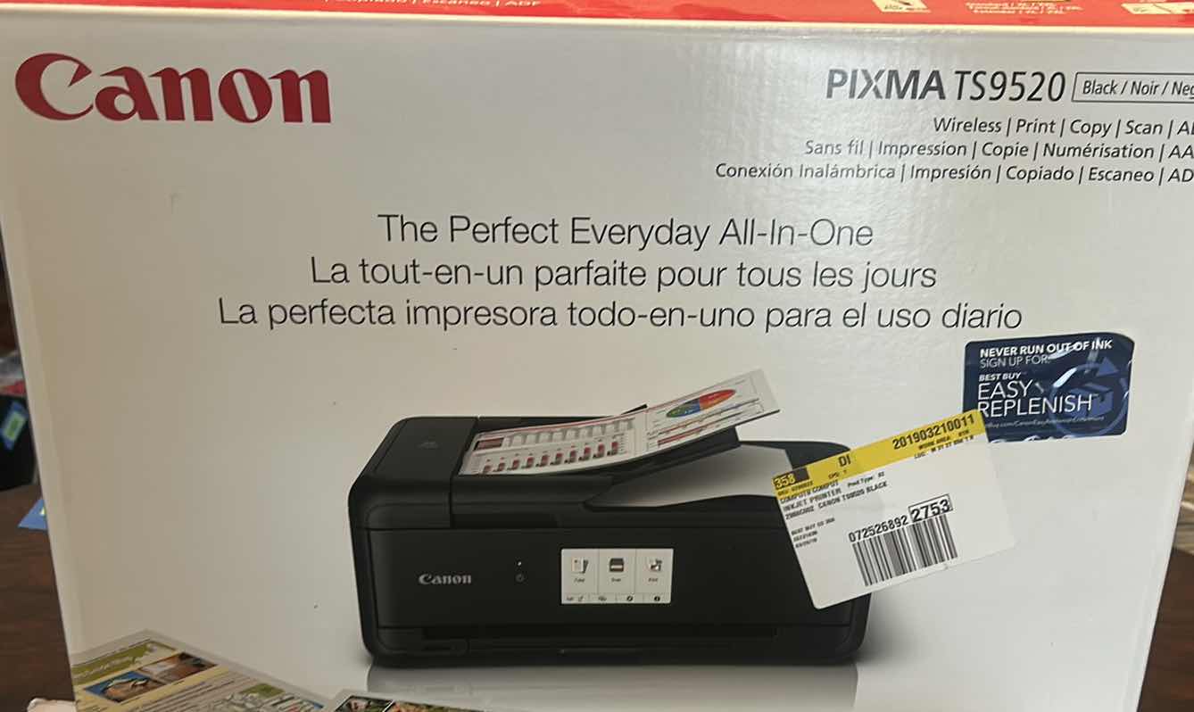 Photo 3 of CANON PIXMA TS9520 WIRELESS PRINT COPY SCAN