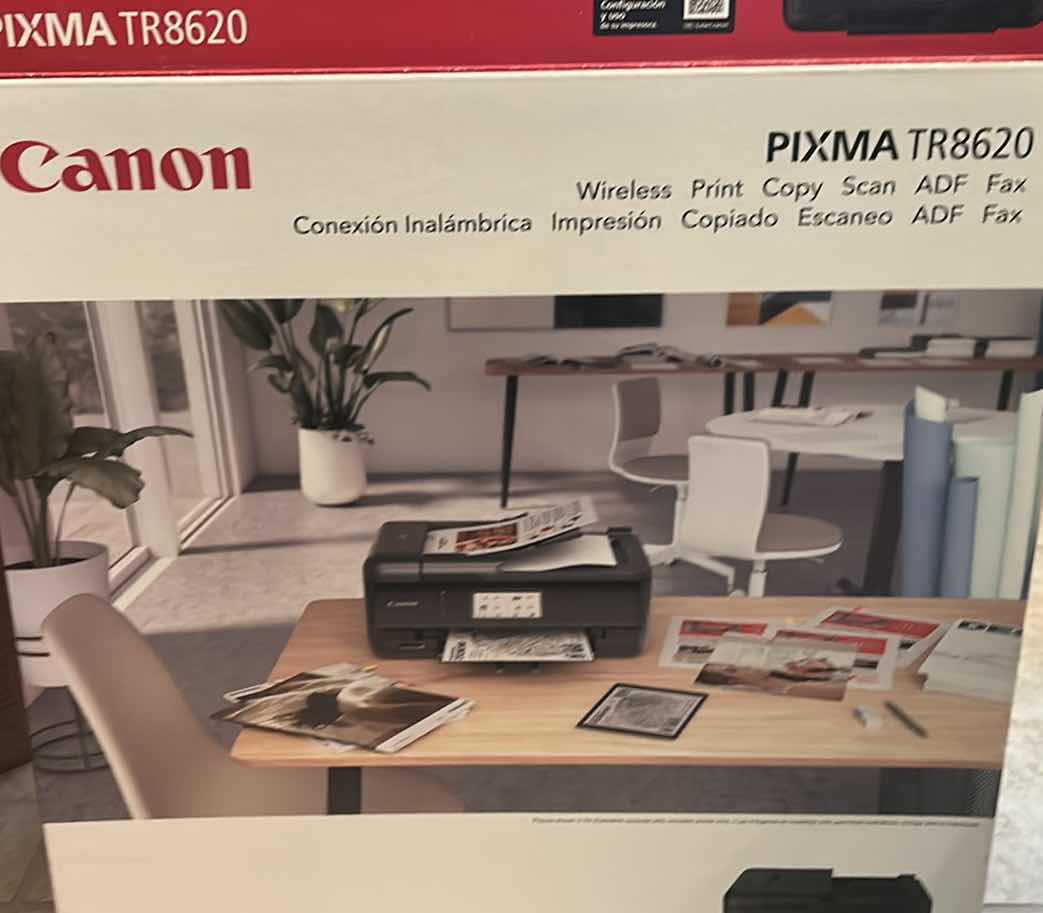 Photo 1 of CANON PIZMA TR8620 WIRELESS PRINT COPY SCAN