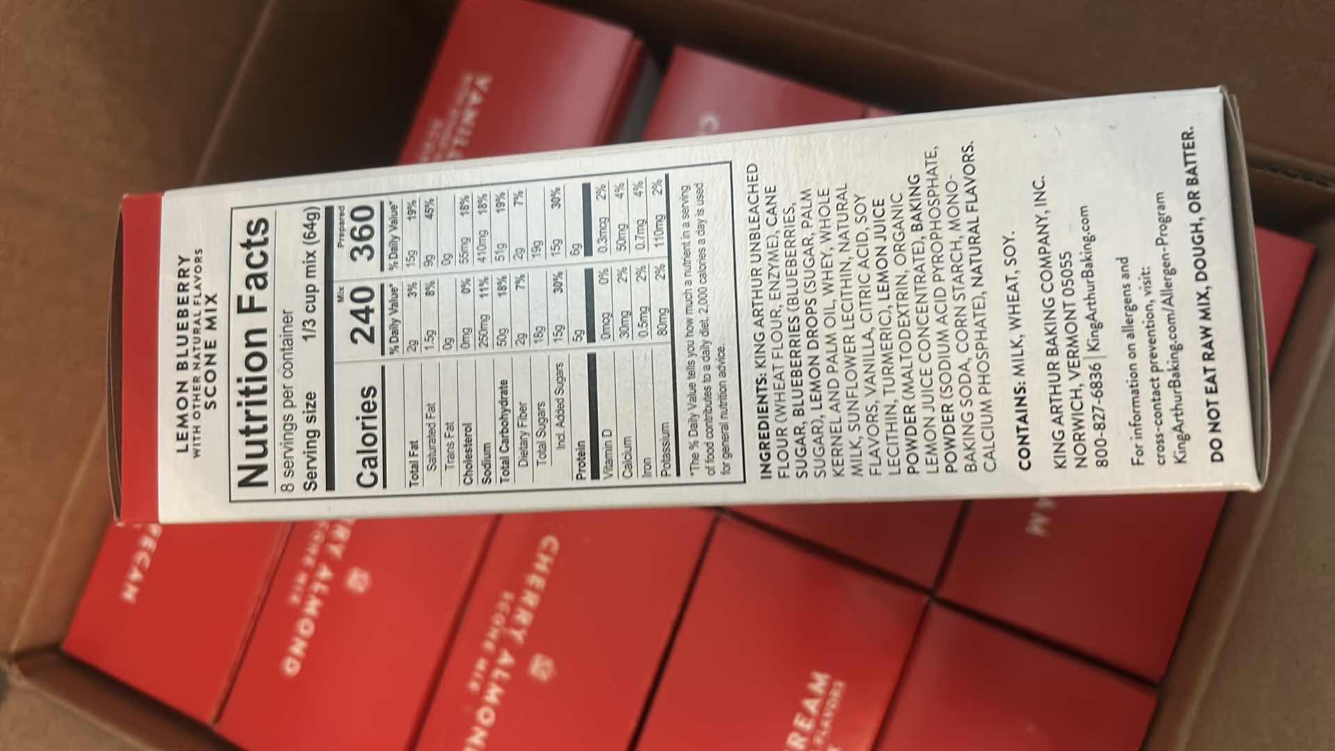 Photo 1 of 10 BOXES KING ARTHUR  SCONE MIX