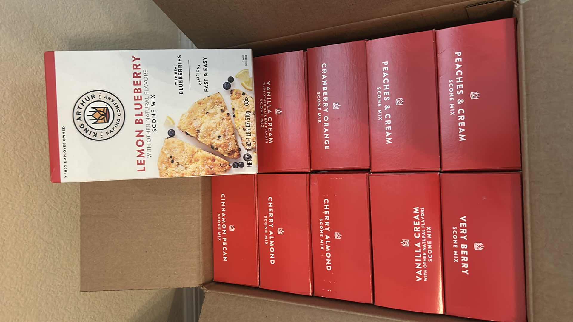 Photo 1 of 10 BOXES KING ARTHUR  SCONE MIX