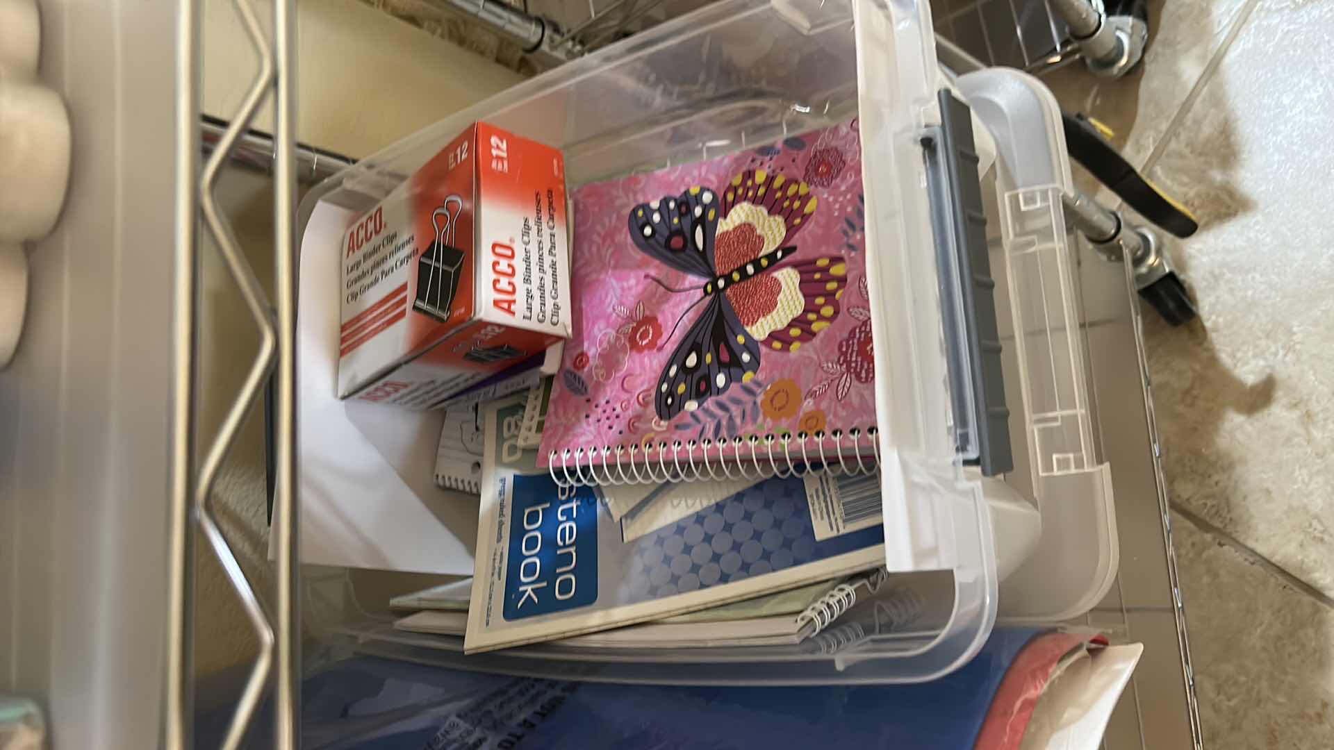 Photo 6 of CONTENTS ON SHELF - OFFICE AND CRAFT SUPPLIES