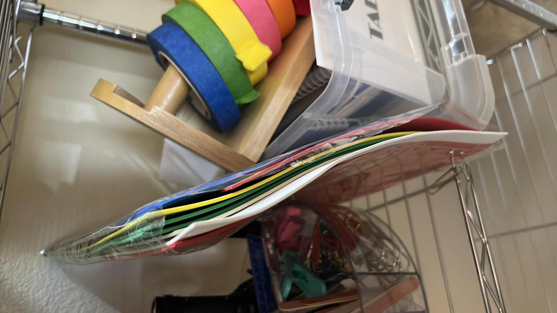 Photo 4 of CONTENTS ON SHELF - OFFICE AND CRAFT SUPPLIES