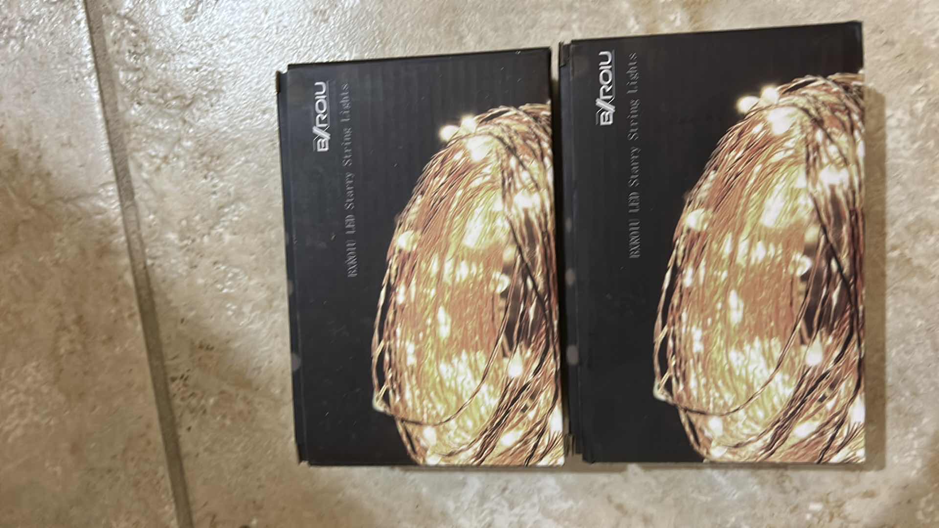 Photo 1 of 3 METAL AND GLASS SCULPTURES H12” WITH LED STRING LIGHTS