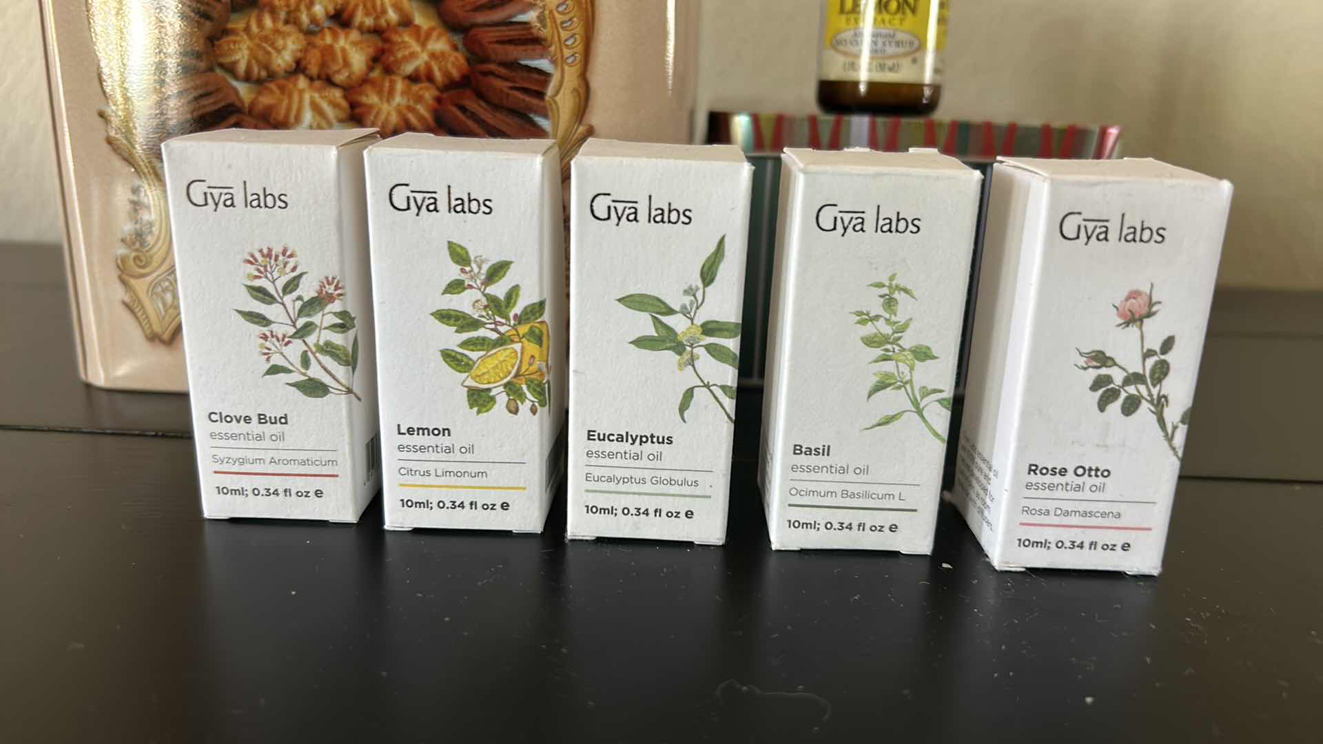 Photo 2 of 2 TINS AND ESSENTIAL OILS