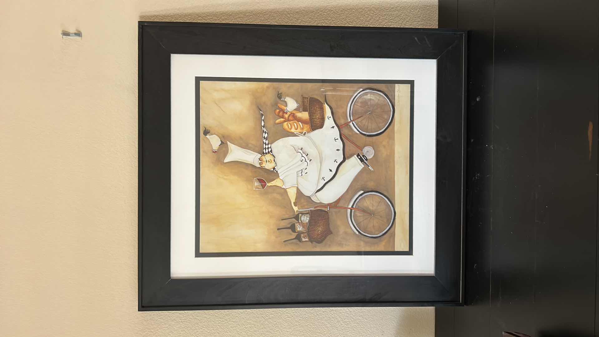 Photo 1 of 5 PC - WINE THEMED ARTWORK LARGEST 25” x H29 1/4”