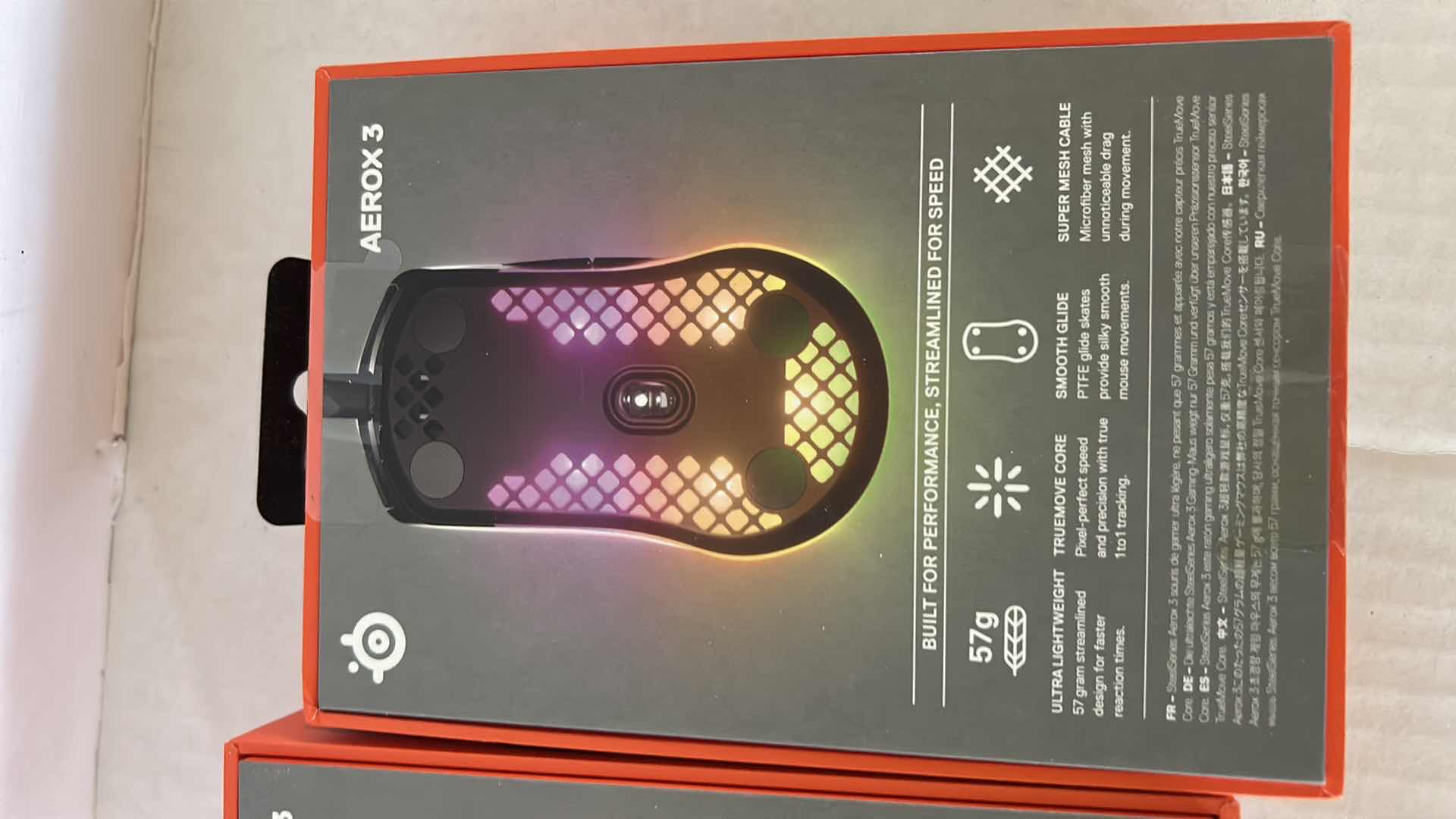 Photo 1 of 2 STEELSERIES GAMING MICE