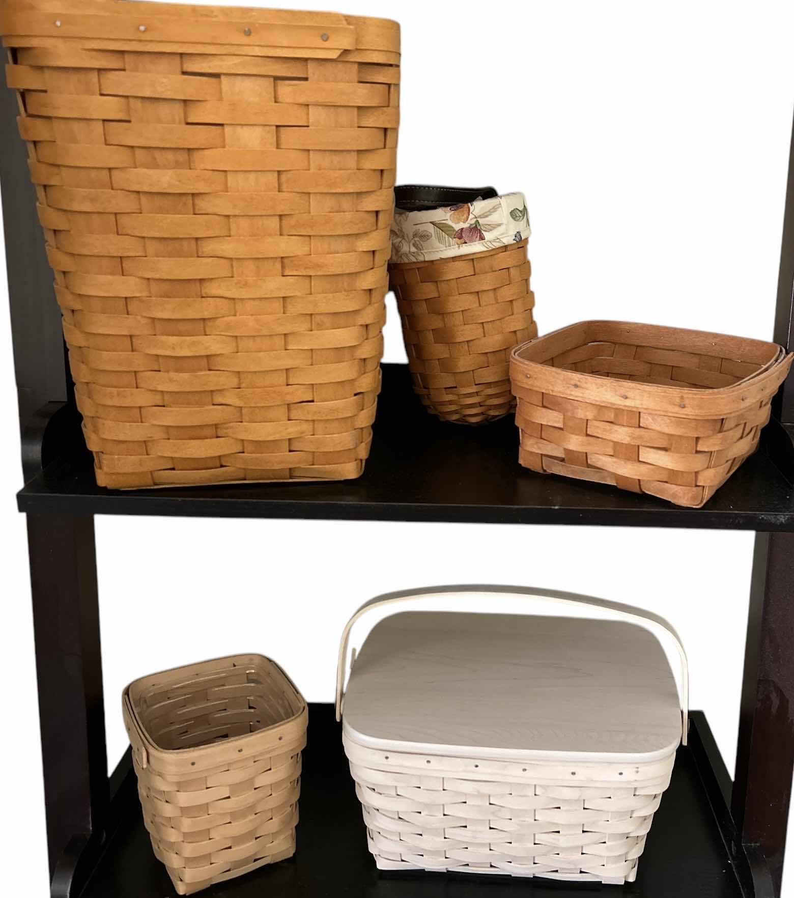 Photo 1 of 5 LONGABERGER BASKETS (LARGEST H12”)