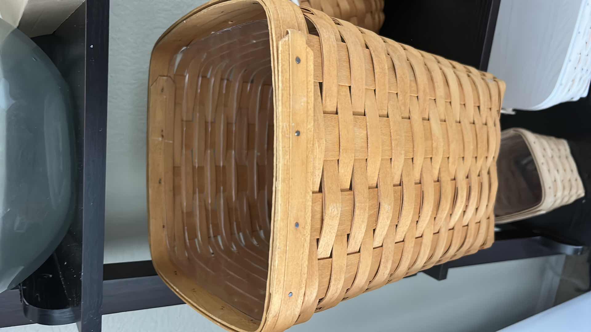 Photo 1 of 5 LONGABERGER BASKETS (LARGEST H12”)
