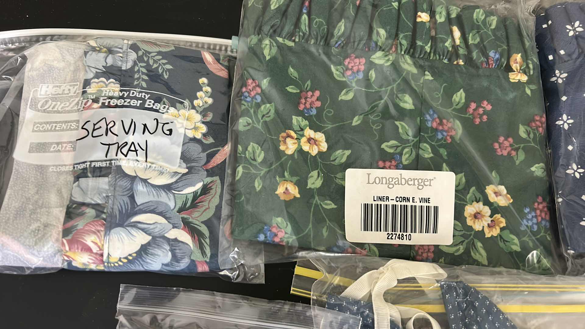 Photo 1 of 8 NEW LONGABERGER FABRIC INSERTS