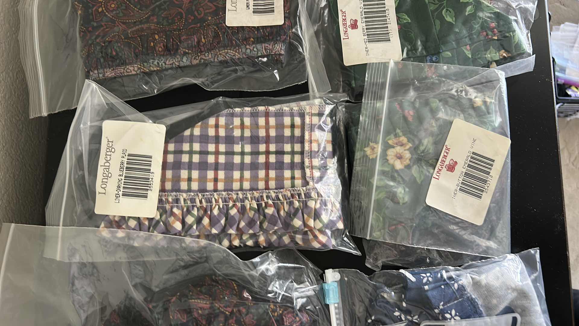 Photo 1 of 8 NEW LONGABERGER FABRIC INSERTS