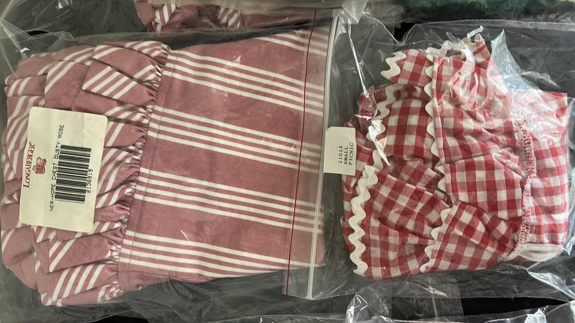 Photo 3 of 8 NEW LONGABERGER FABRIC INSERTS