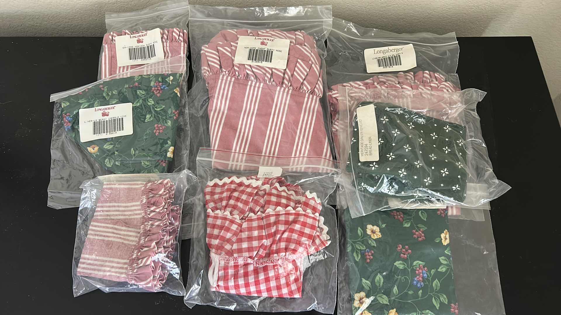 Photo 1 of 8 NEW LONGABERGER FABRIC INSERTS