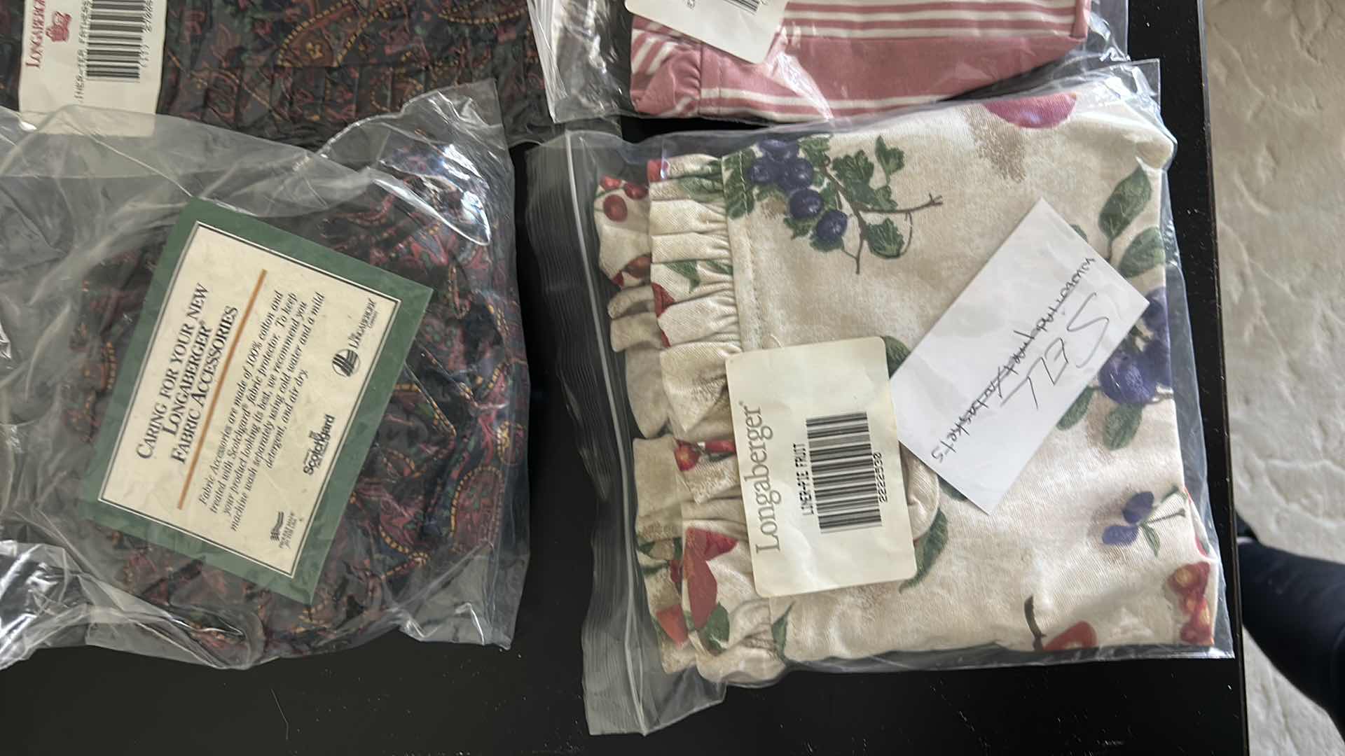 Photo 1 of 8 NEW LONGABERGER FABRIC INSERTS + 1