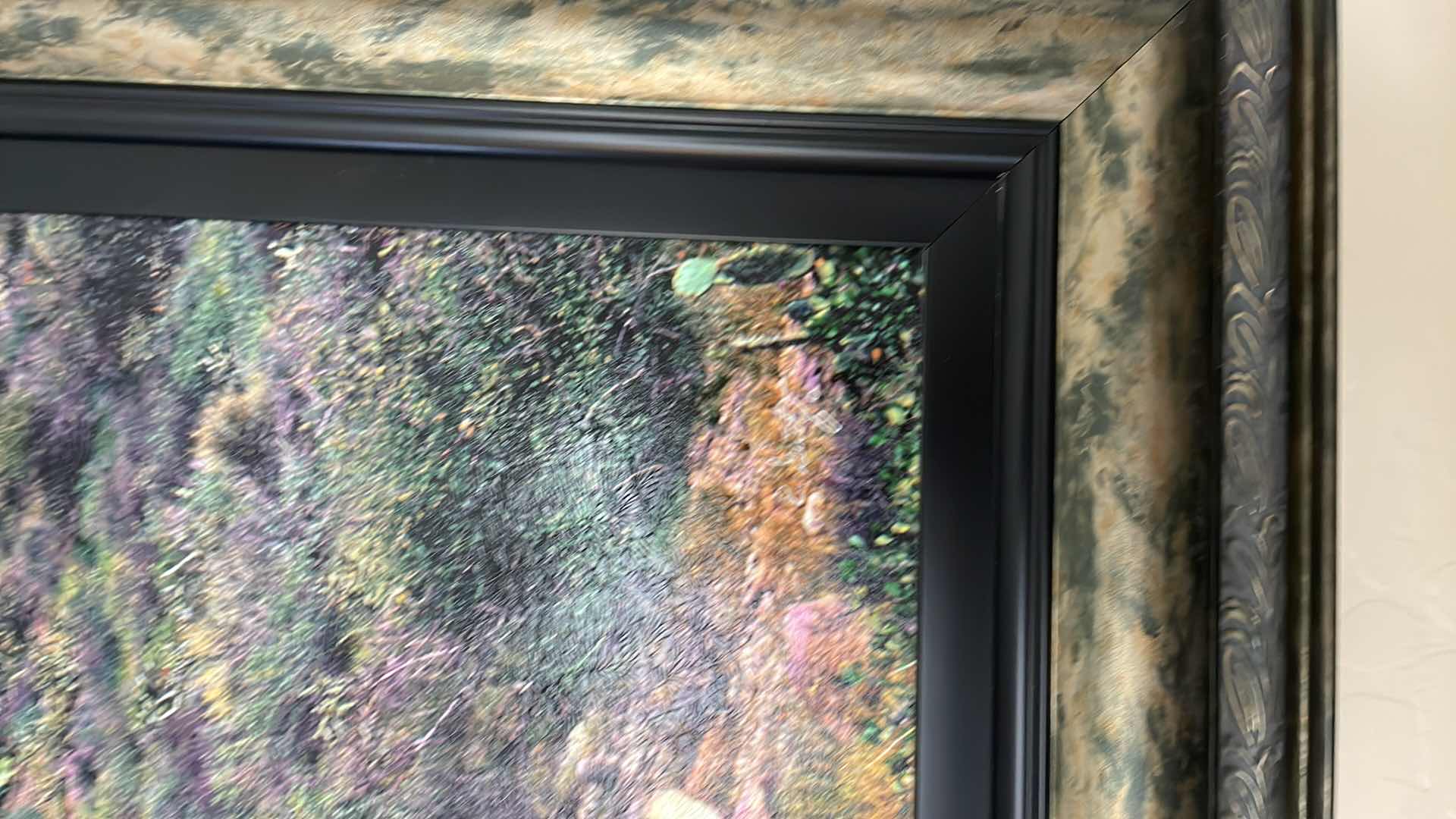 Photo 1 of FRAMED NIGHT DESERT PRINT WALL ARTWORK 39”xH34”