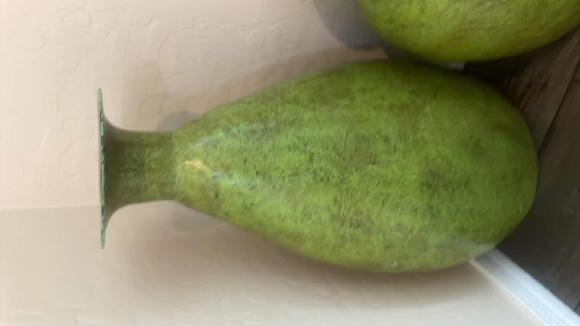 Photo 1 of METAL VASES 23” and 16”