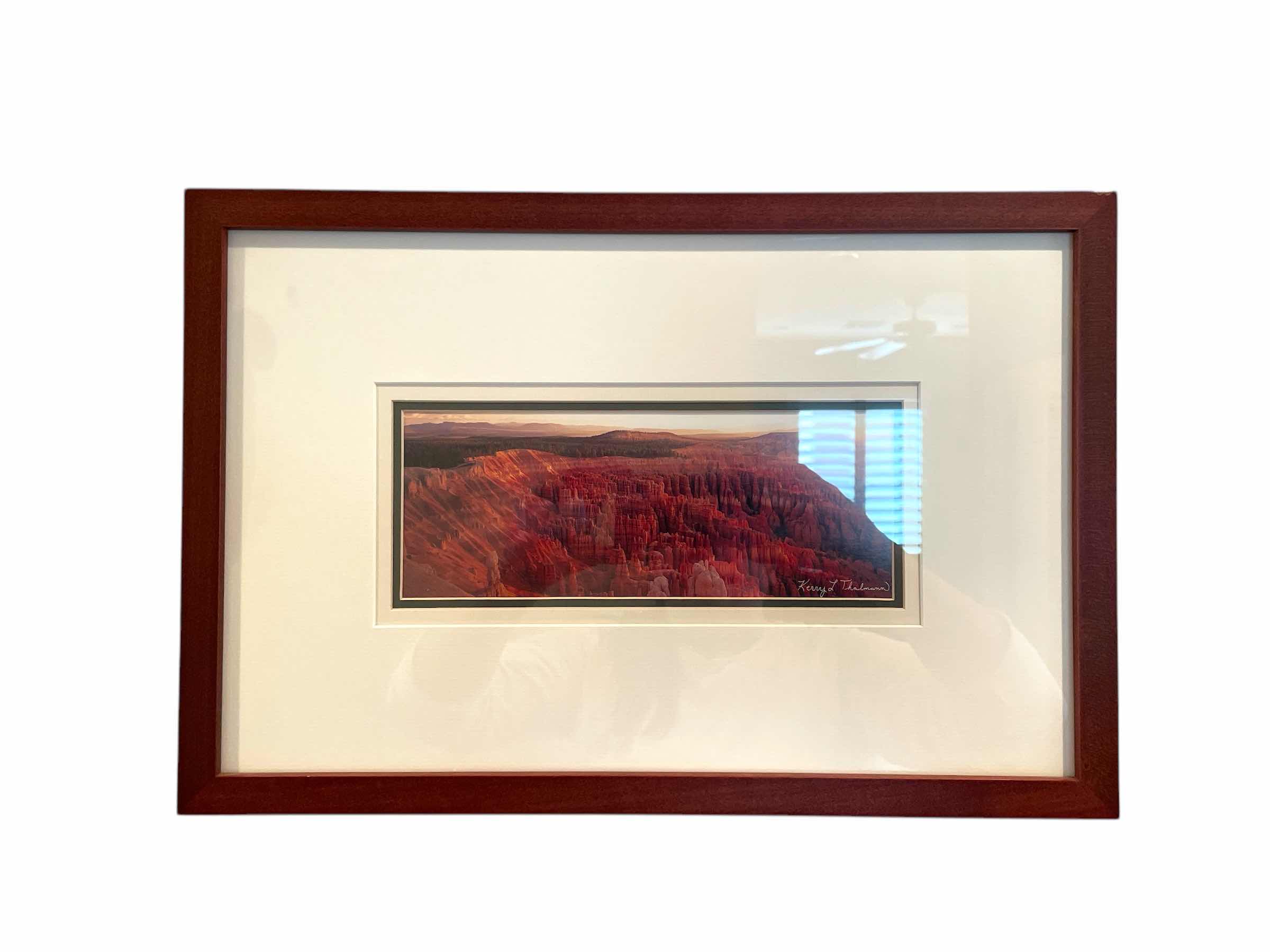 Photo 1 of FRAMED SIGNED KERRY THALMANN GRAND CANYON PRINT 18”x12”