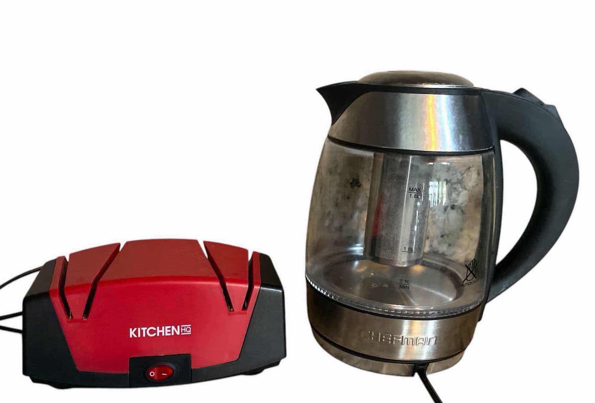 Photo 1 of KNIFE SHARPENER , ELECTRIC KETTLE
