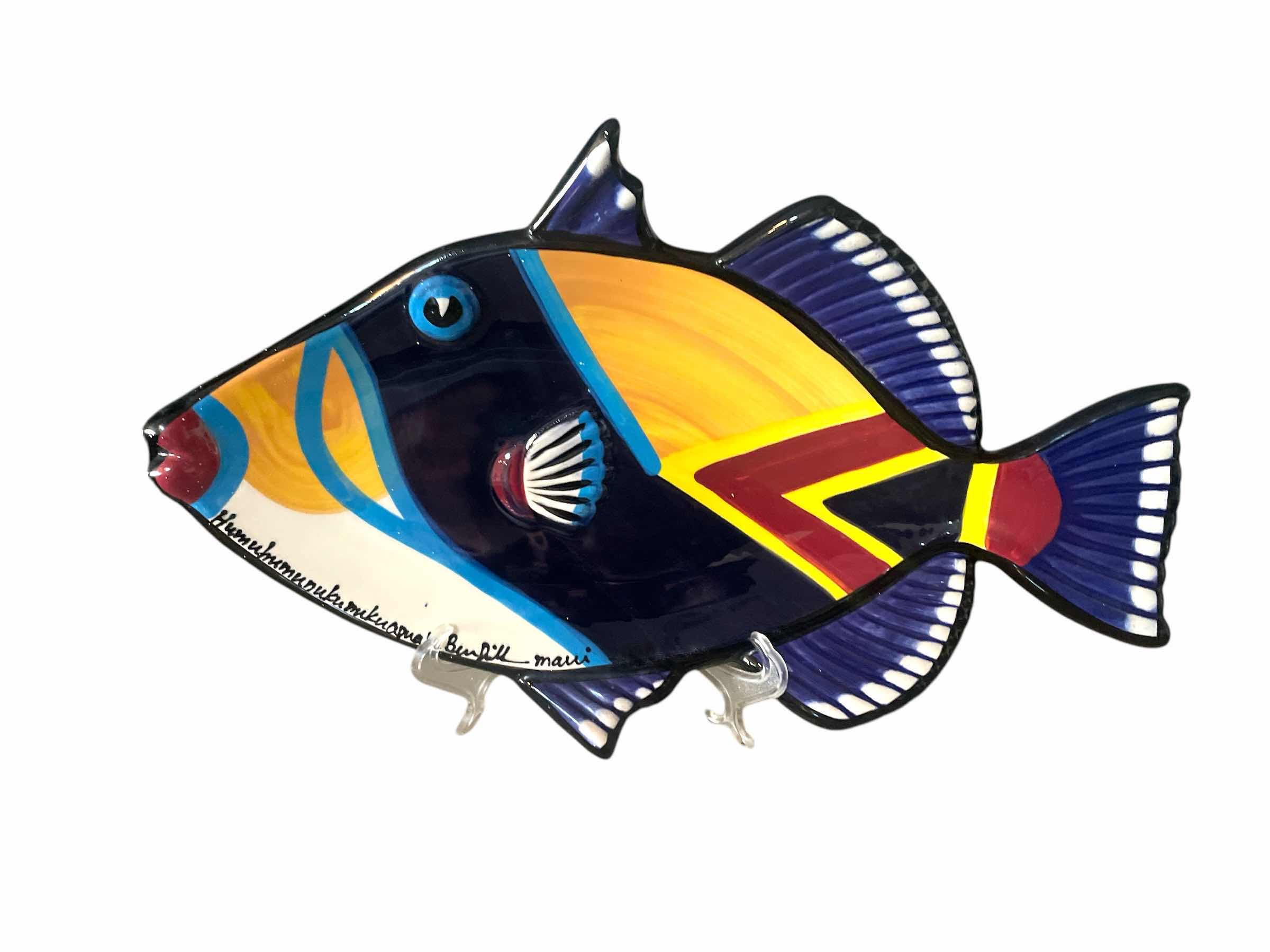 Photo 1 of BEN DILLER MAUI DECORATIVE PLATE 16”