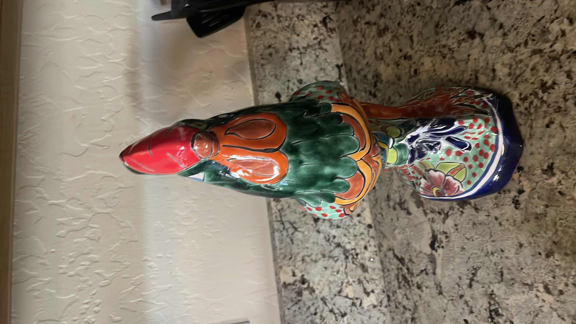 Photo 1 of MEXICAN POTTERY ROOSTER 11”x14”