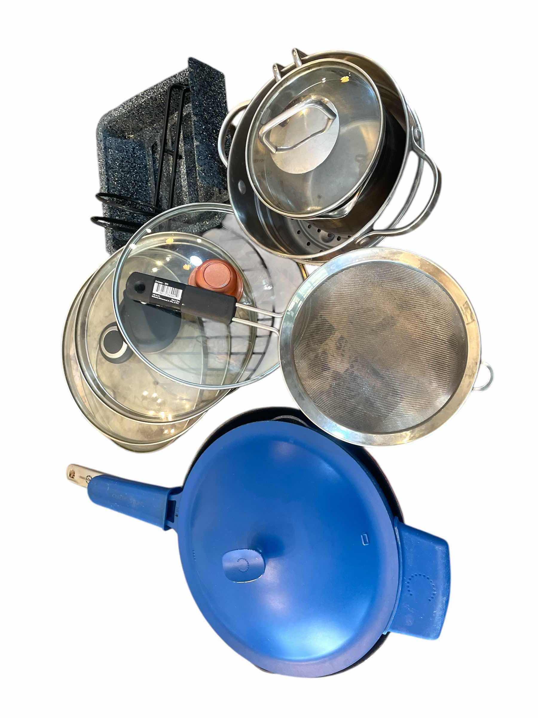 Photo 1 of KITCHEN PANS LIDS