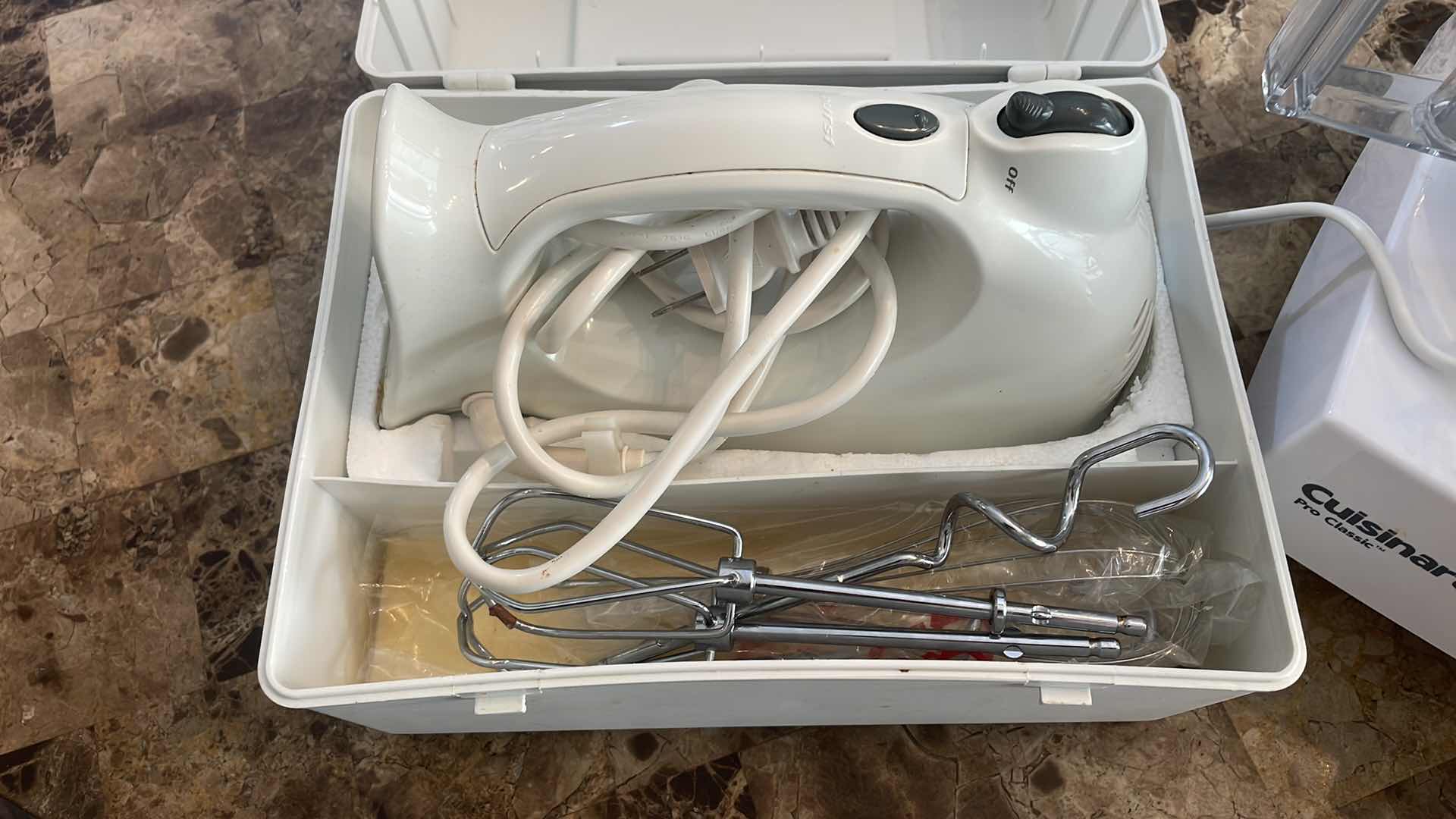 Photo 1 of FOOD PROCESSOR AND HAND MIXER