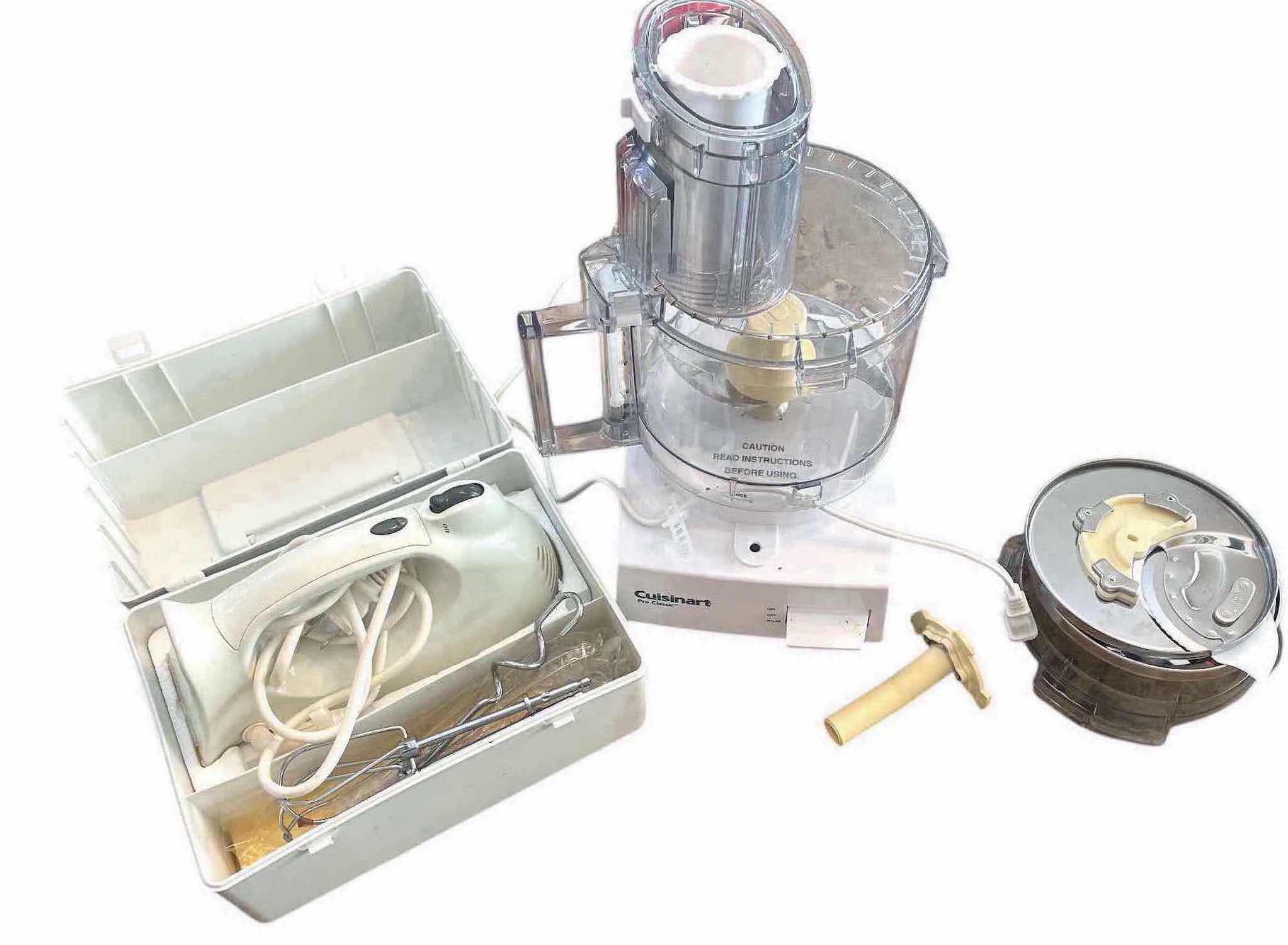 Photo 1 of FOOD PROCESSOR AND HAND MIXER