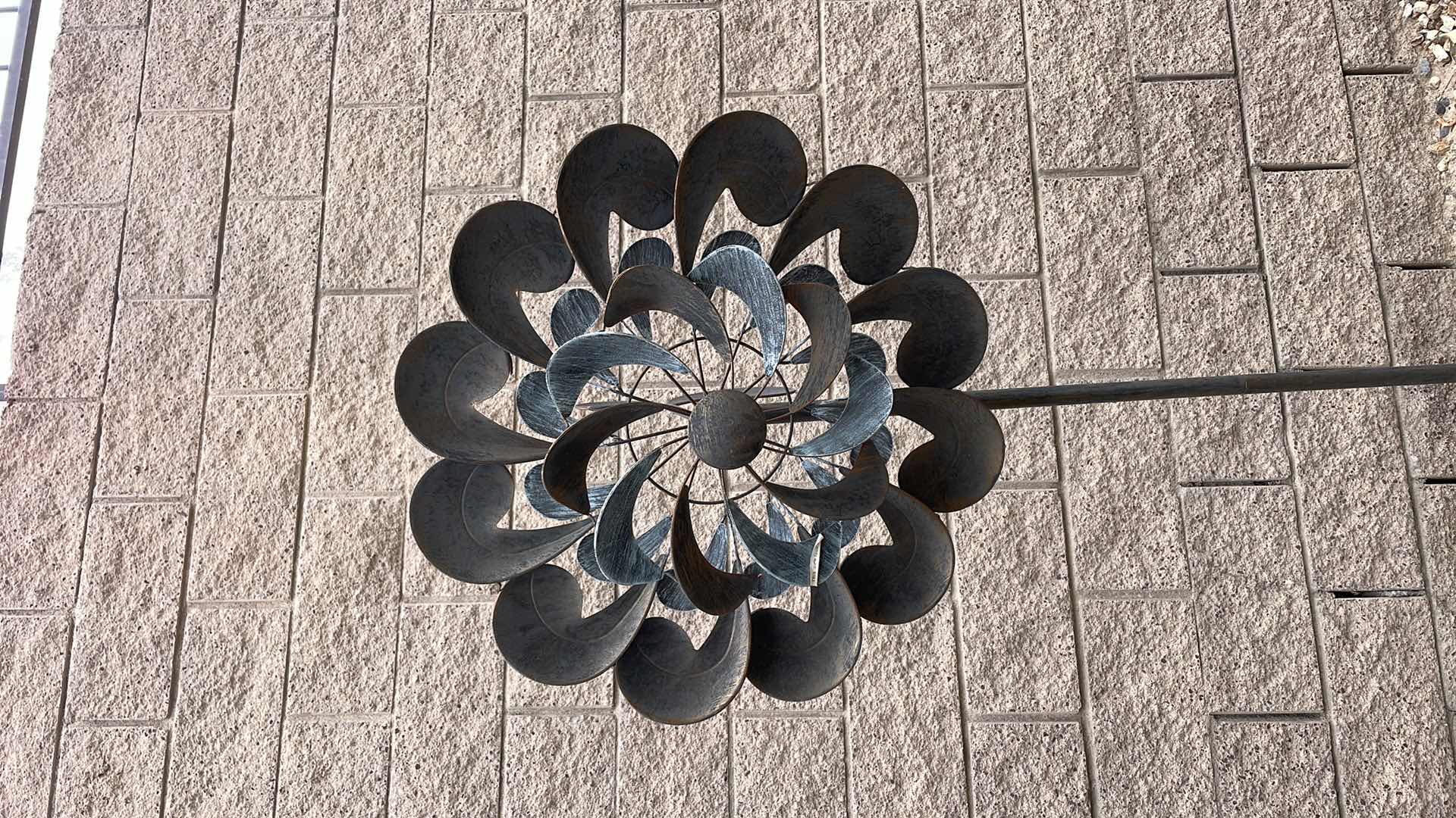 Photo 1 of METAL WINDMILL 21”x22”xH60”