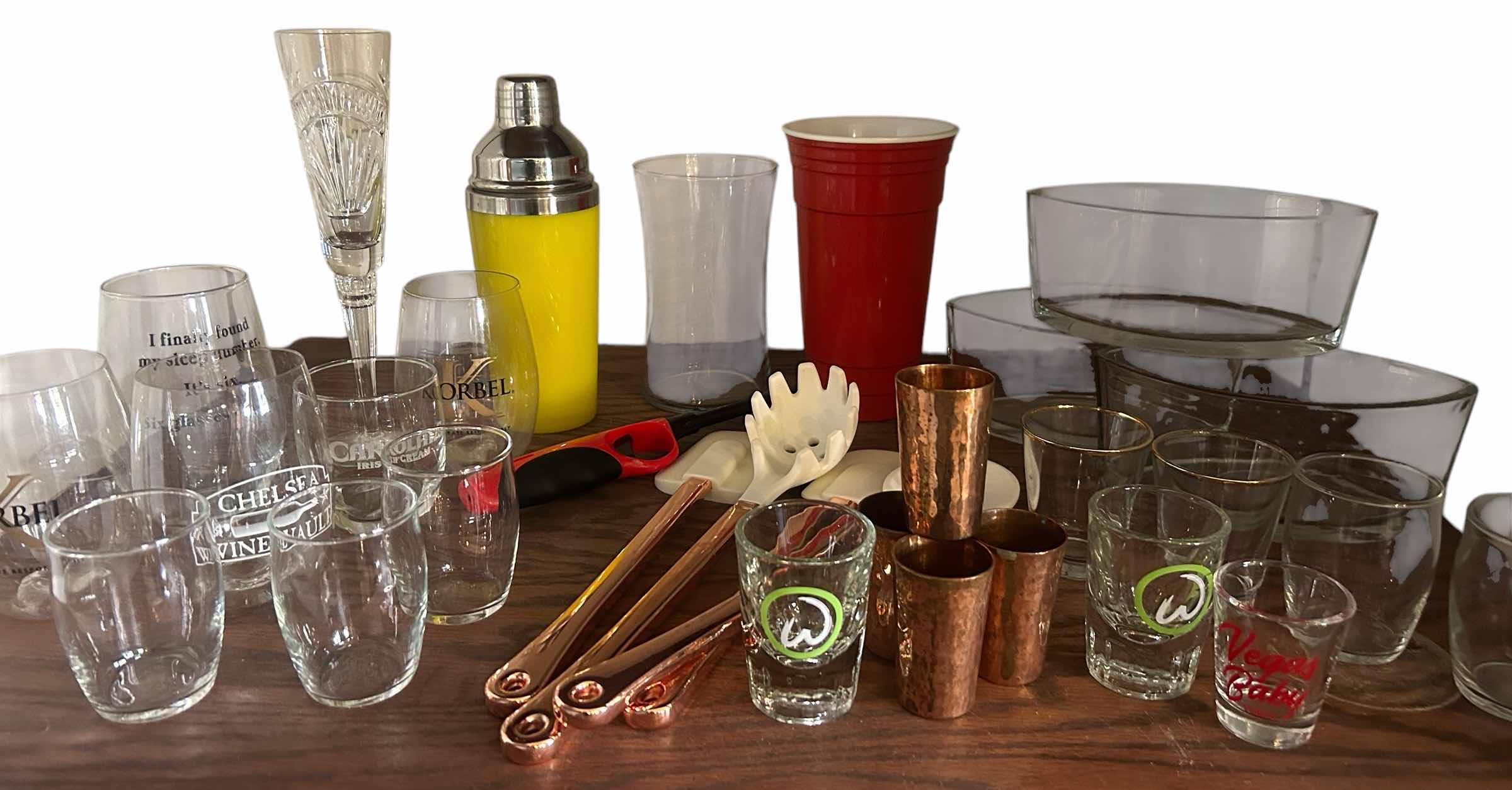 Photo 1 of COCKTAIL GLASSES AND ACCESSORIES