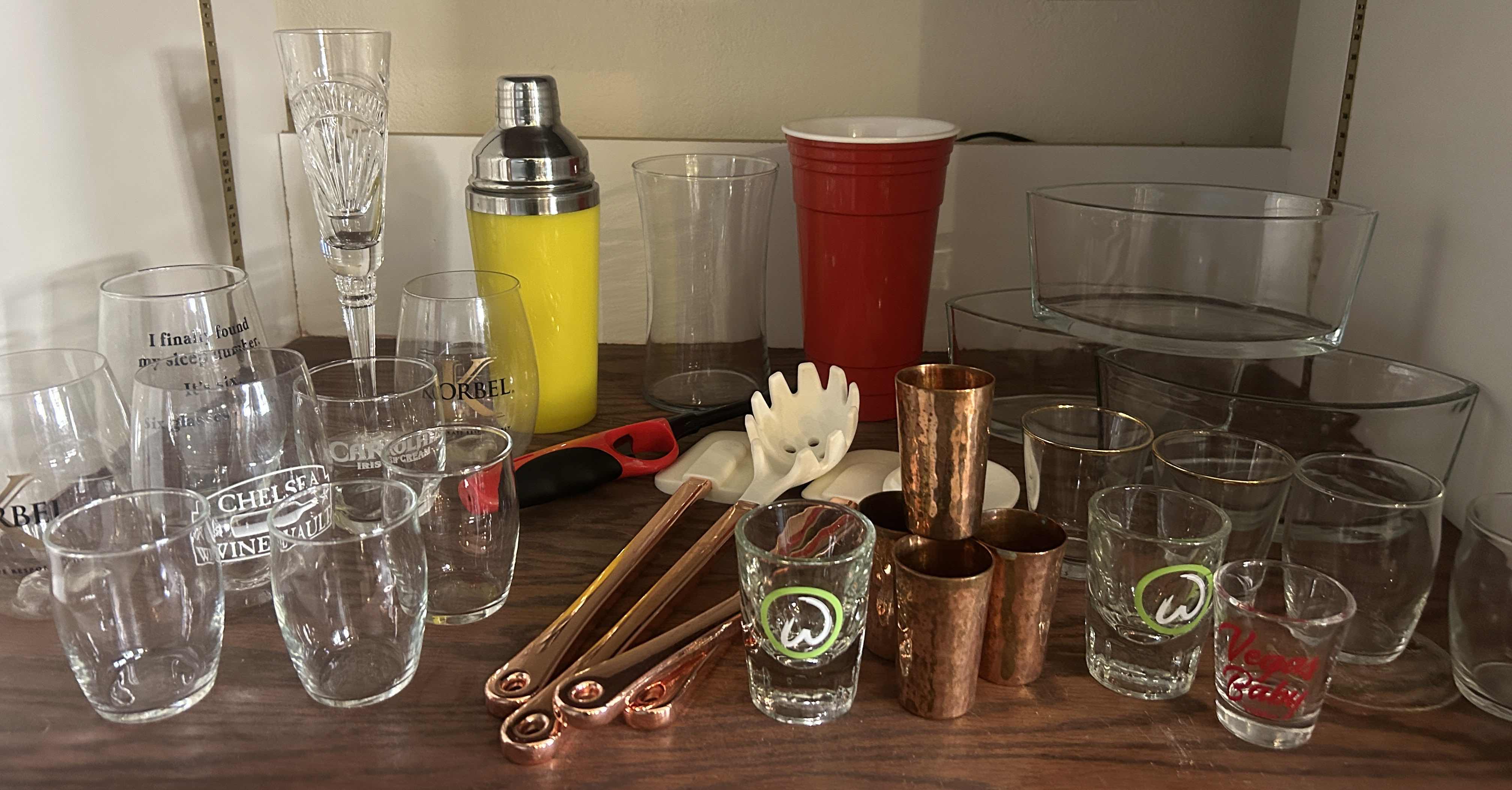 Photo 2 of COCKTAIL GLASSES AND ACCESSORIES