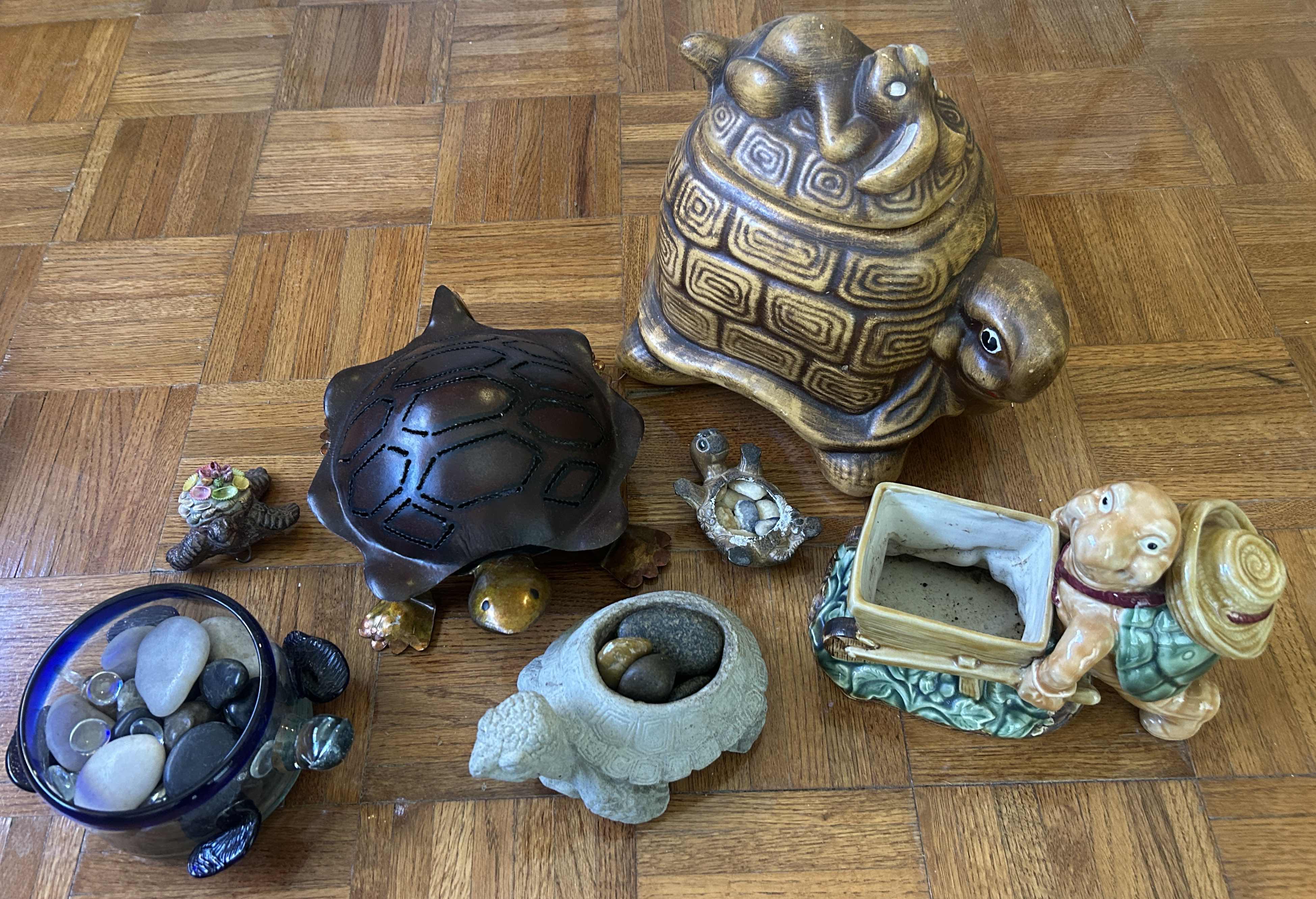 Photo 1 of 7 PC TURTLE COLLECTION ( TALLEST 10”)