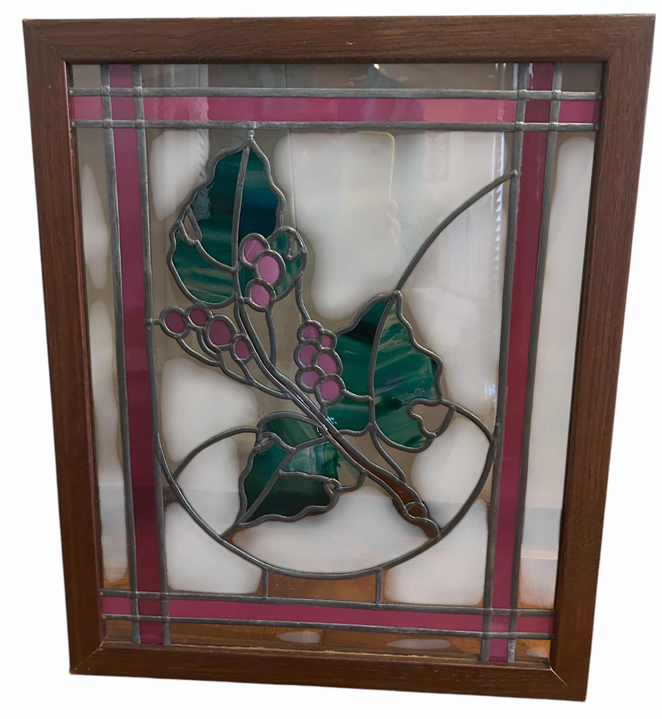 Photo 1 of STAINED GLASS WINDOW 18“ x 20.75”