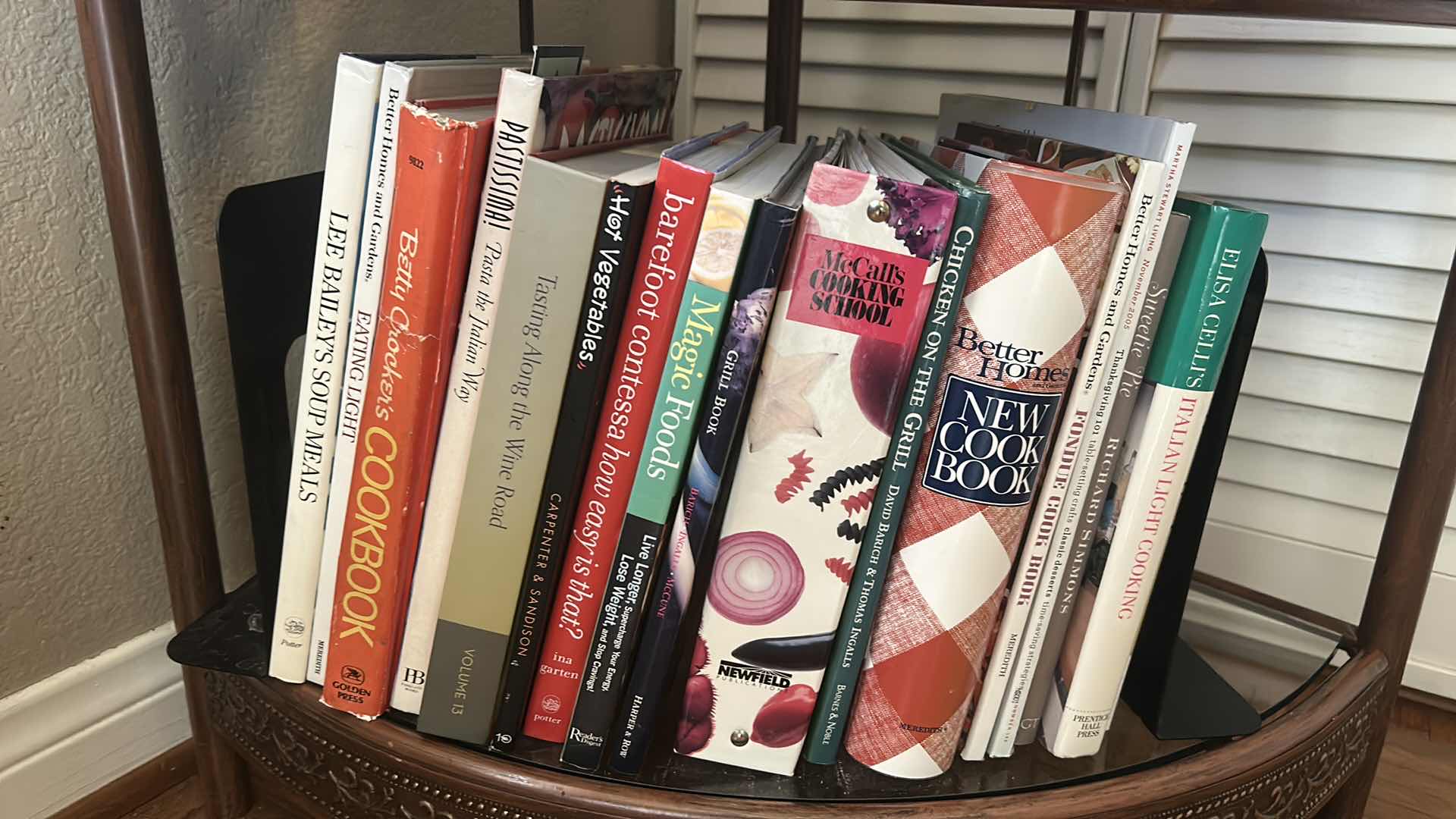 Photo 1 of 2 SHELVES OF SOFT AND HARDCOVER BOOKS