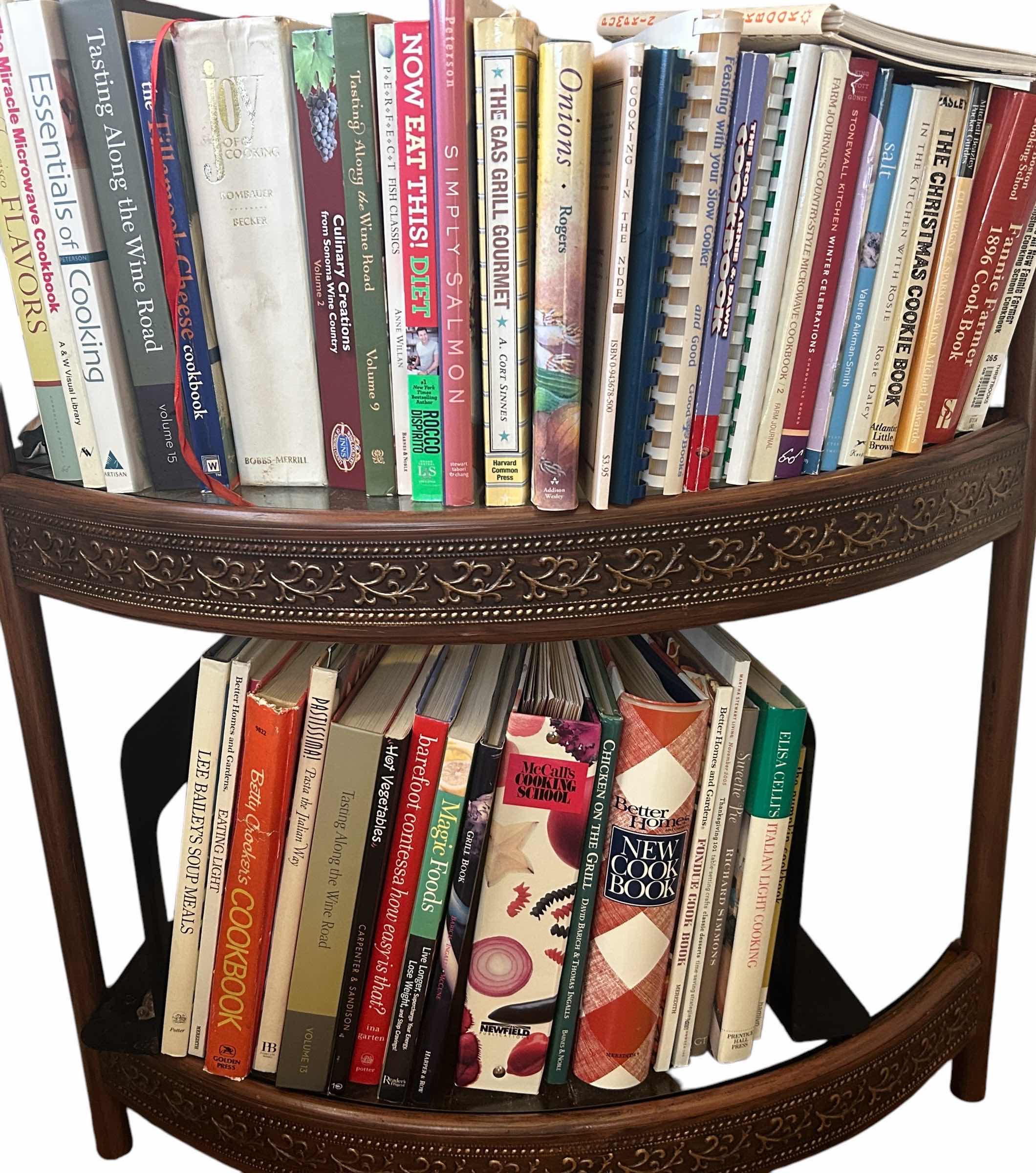 Photo 1 of 2 SHELVES OF SOFT AND HARDCOVER BOOKS