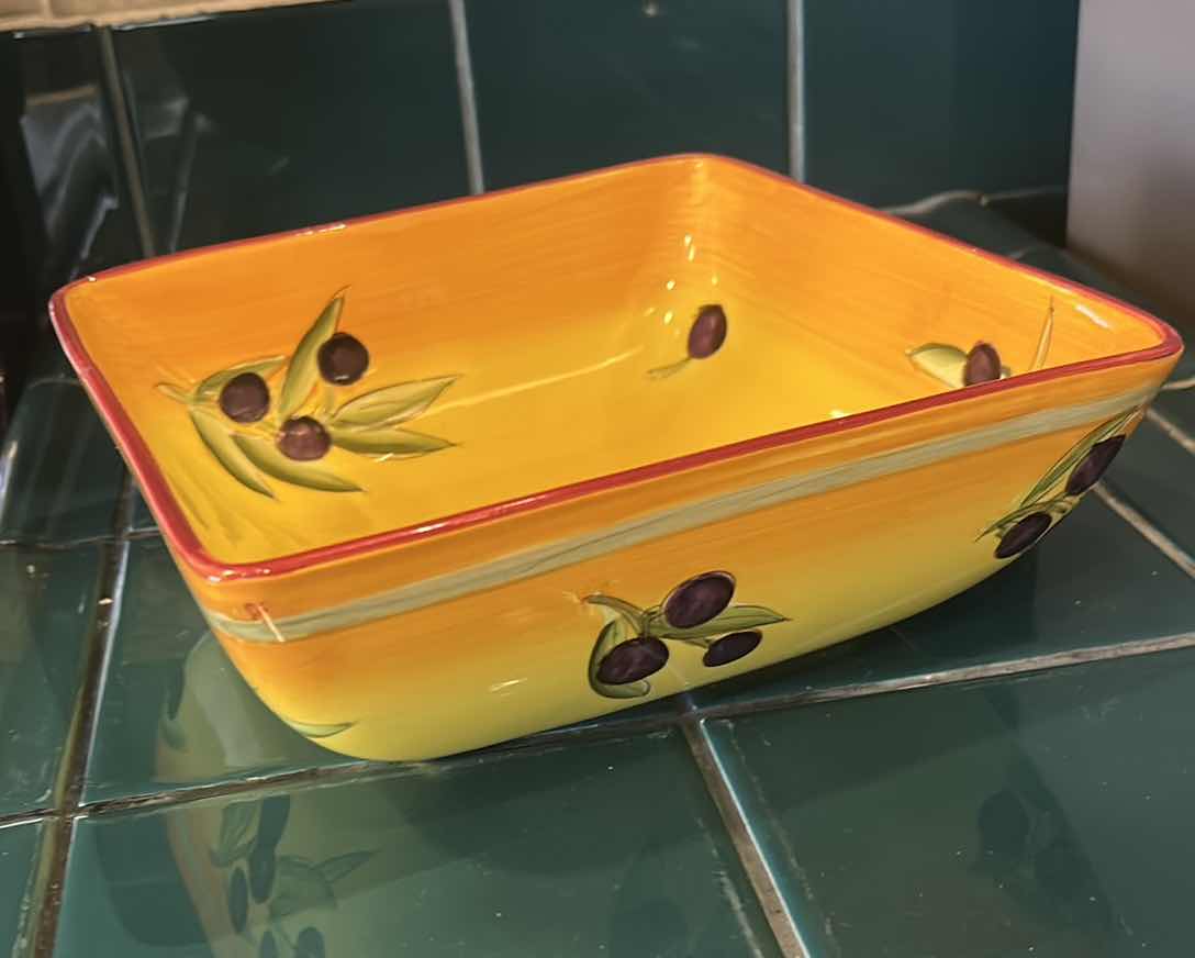 Photo 1 of 2 LAURIE GATES SONORA BOWLS (LARGEST 13.5” x 13.5”)