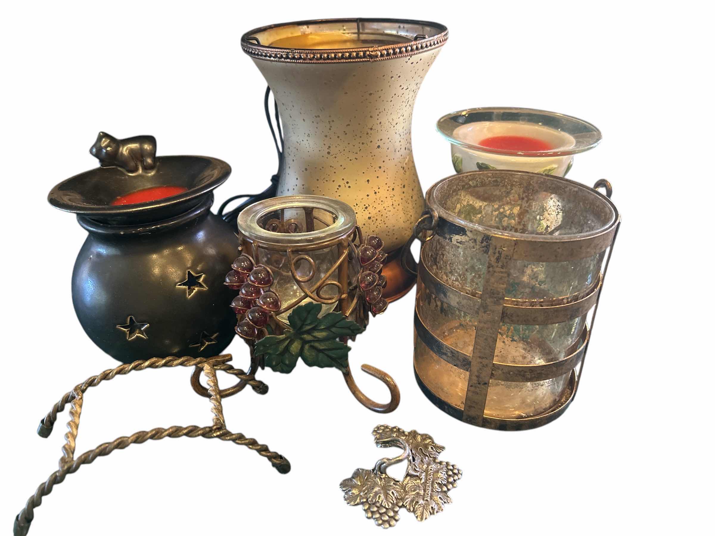 Photo 1 of CANDLE  MELTS AND CANDLE HOLDERS